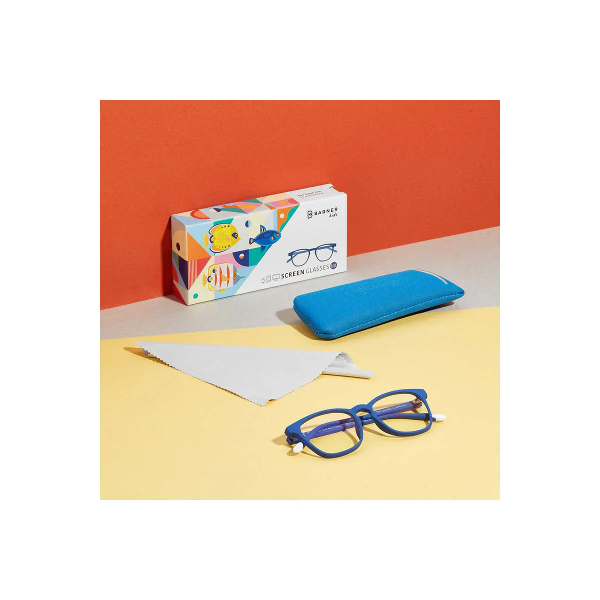 Ochelari BARNER de protectie pentru laptop Dalston, Albastru inchis - Image 4