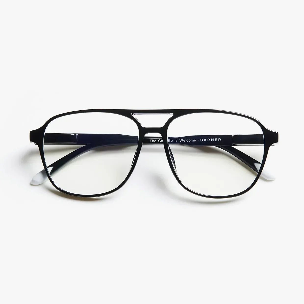 Ochelari BARNER de protectie pentru laptop Brad Glossy, Negru