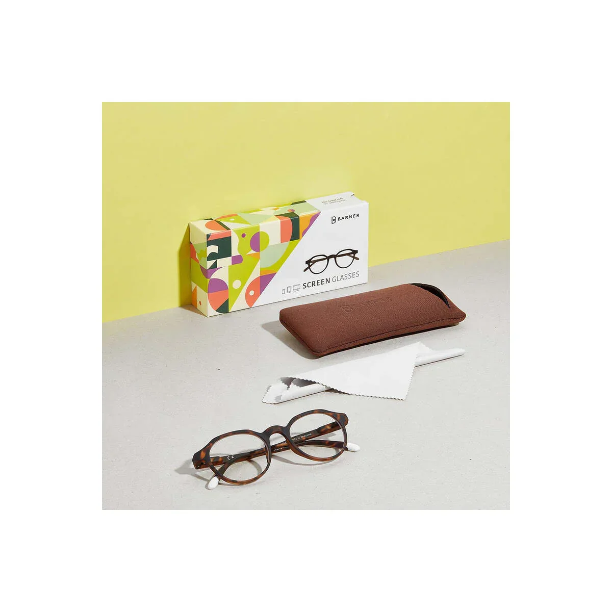 Ochelari BARNER de protectie pentru laptop Chamberi Tortoise - Image 14