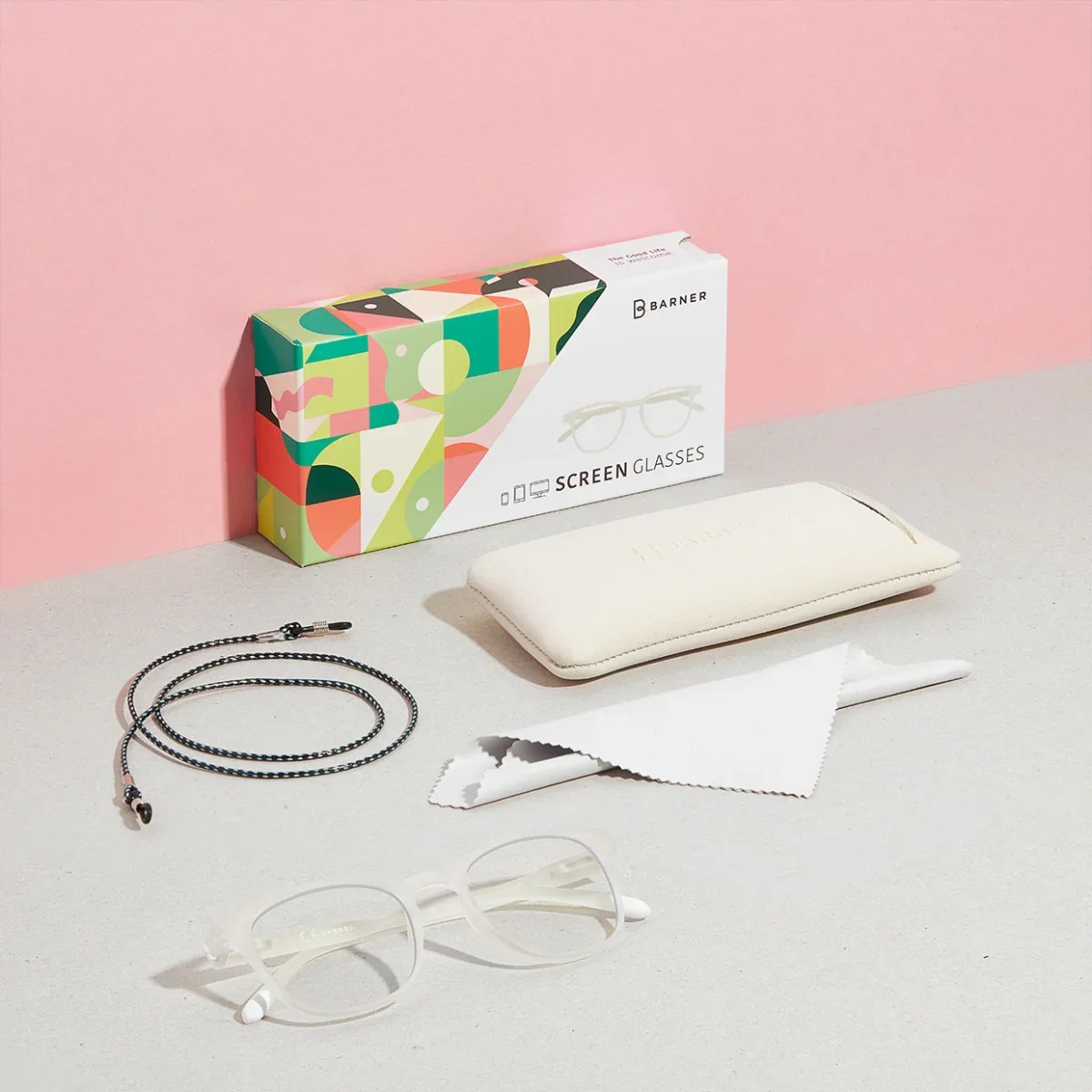 Ochelari BARNER de protectie pentru laptop Dalston, Alb - Image 10