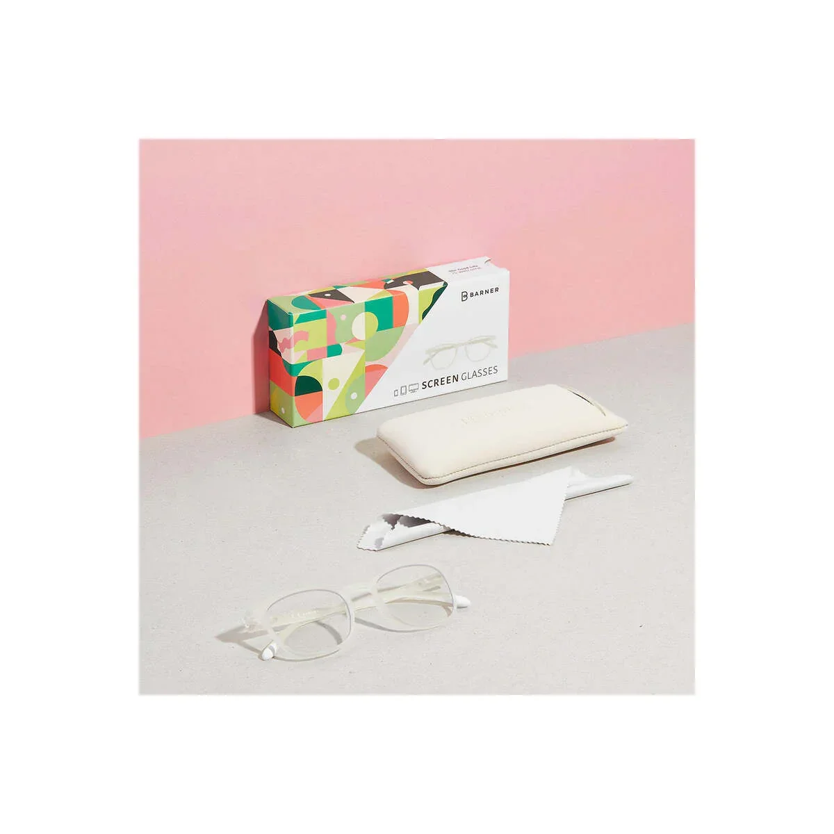 Ochelari BARNER de protectie pentru laptop Dalston, Alb - Image 14