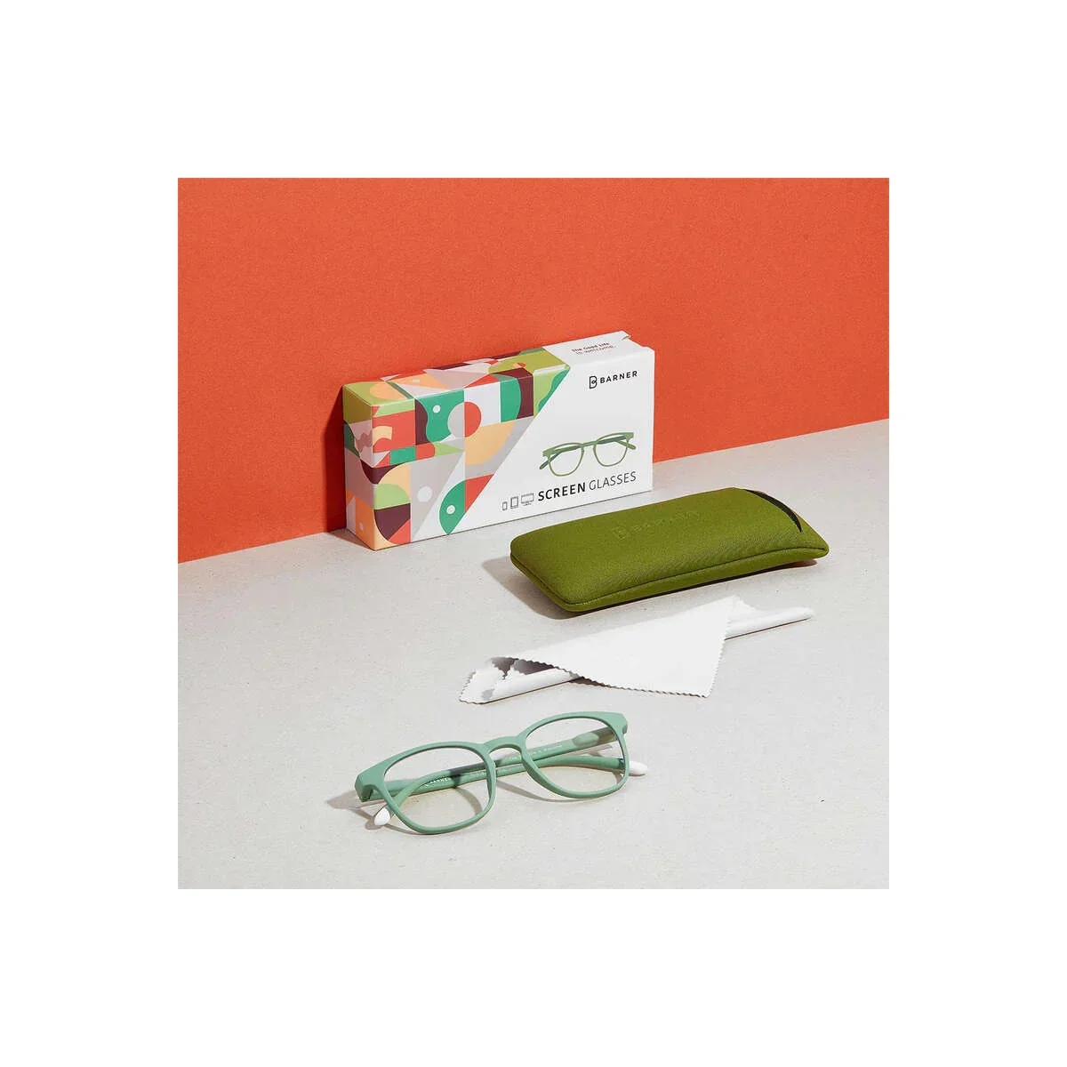 Ochelari BARNER de protectie pentru laptop Dalston, Verde deschis - Image 13