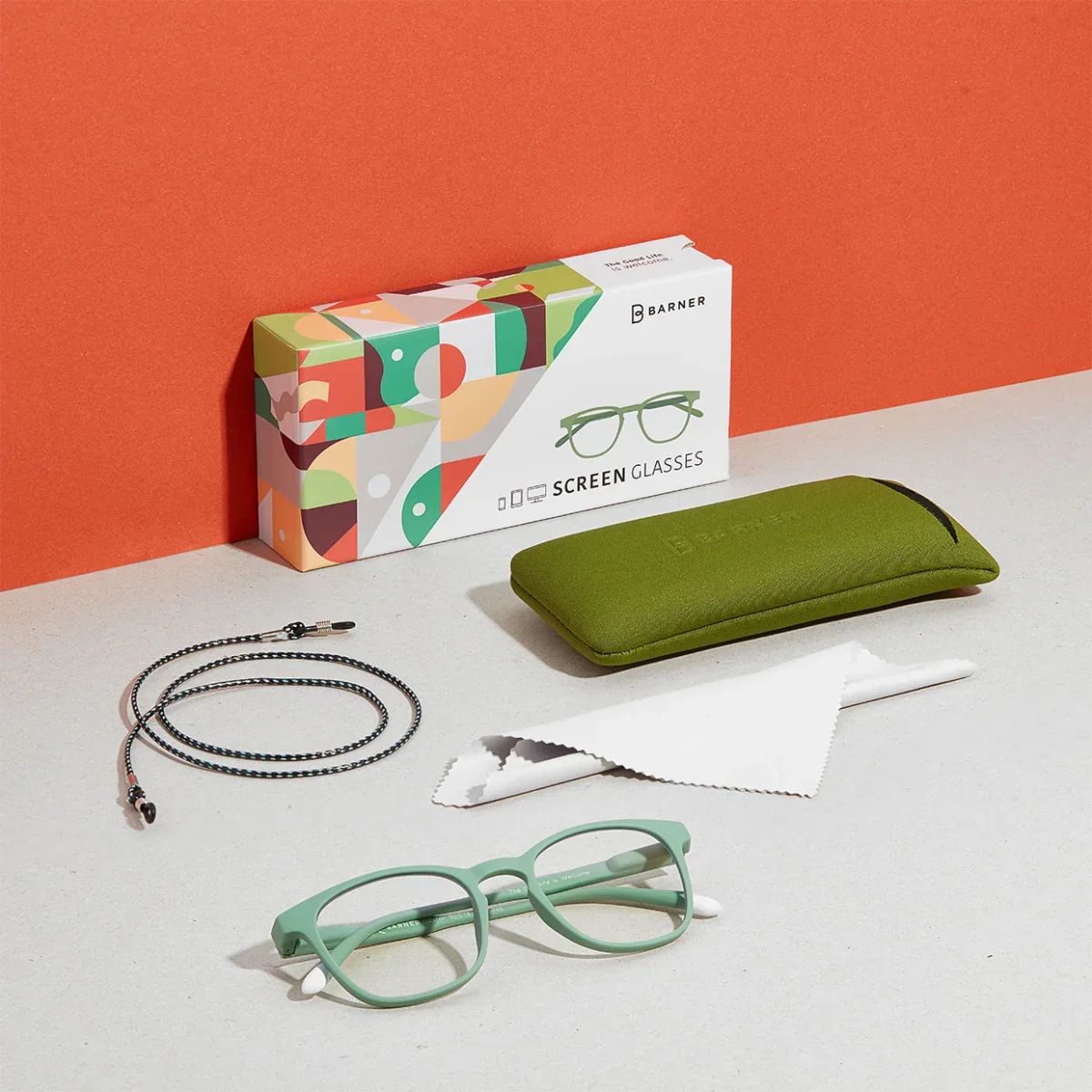 Ochelari BARNER de protectie pentru laptop Dalston, Verde deschis - Image 9