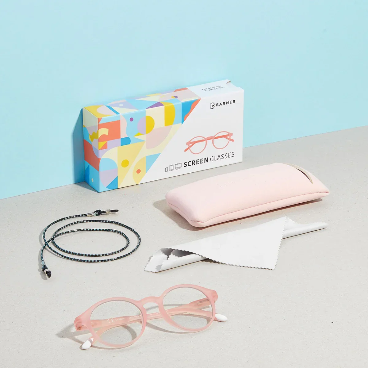 Ochelari BARNER de protectie pentru laptop Le Marais, Roz - Image 10