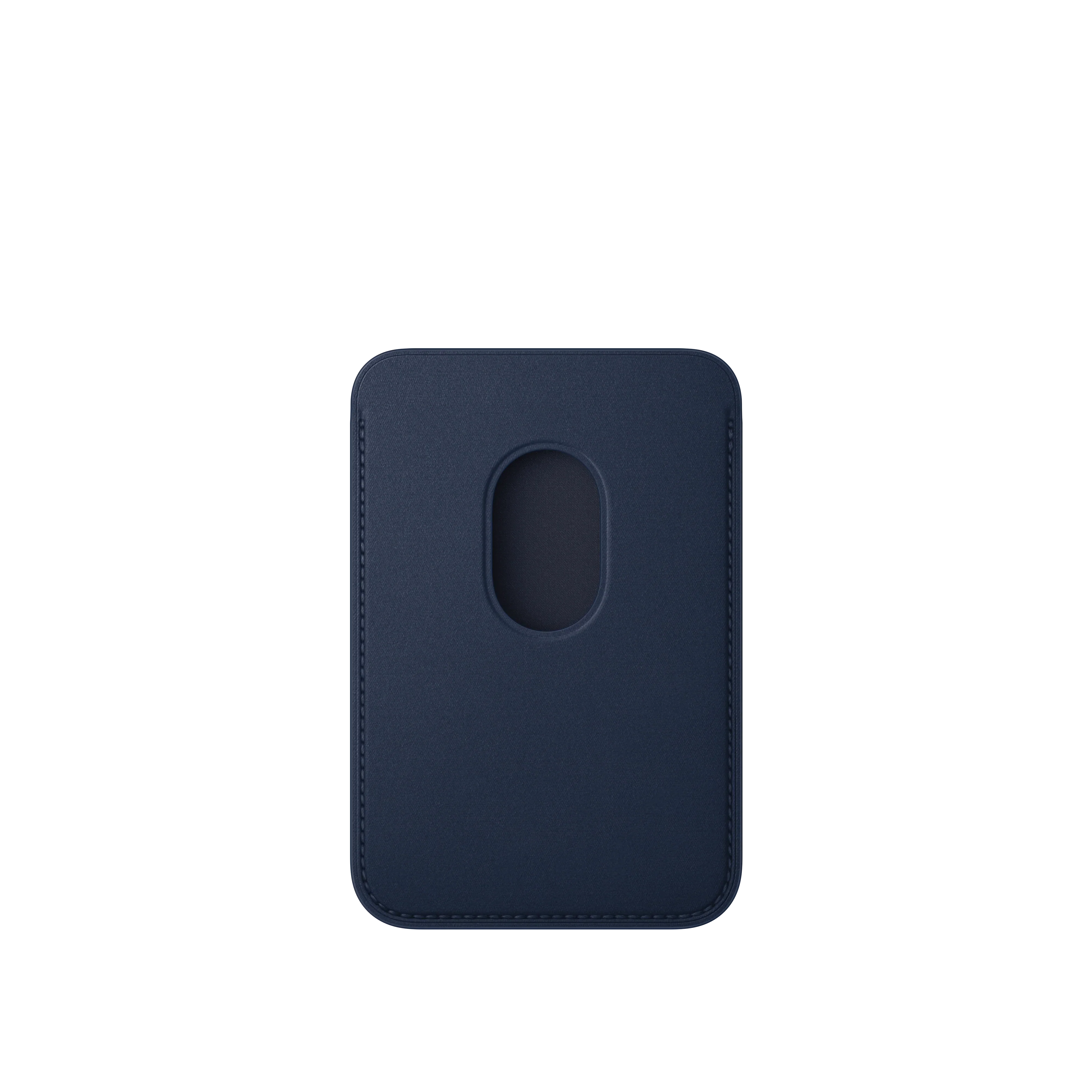 Portofel Apple pentru iPhone FineWoven Wallet cu MagSafe, Deep Blue - Image 2