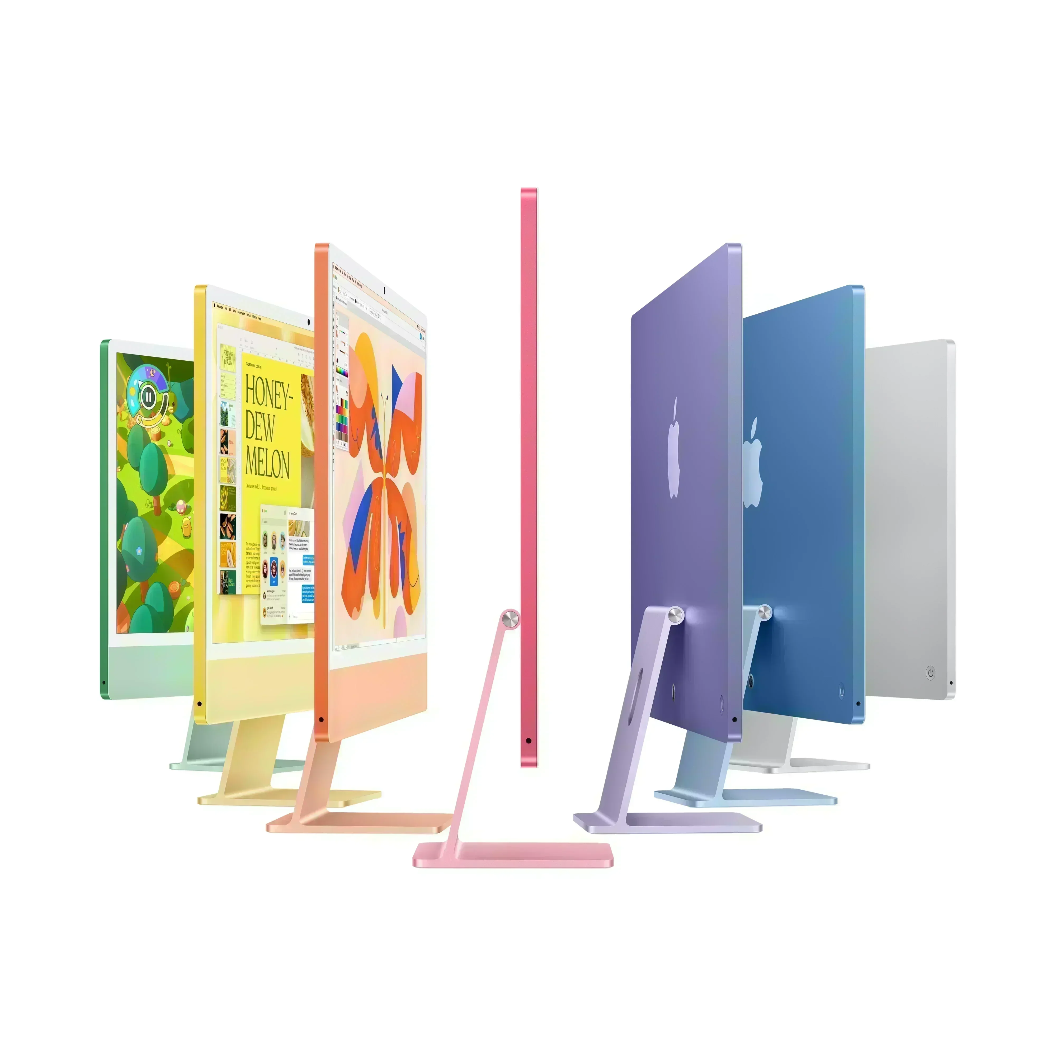 Produs configurabil: iMac 24" cu procesor Apple M4, 24", Retina 4.5K, 8 nuclee CPU si 8 nuclee GPU, 16GB, 256GB SSD, Albastru, RO KB - Image 4