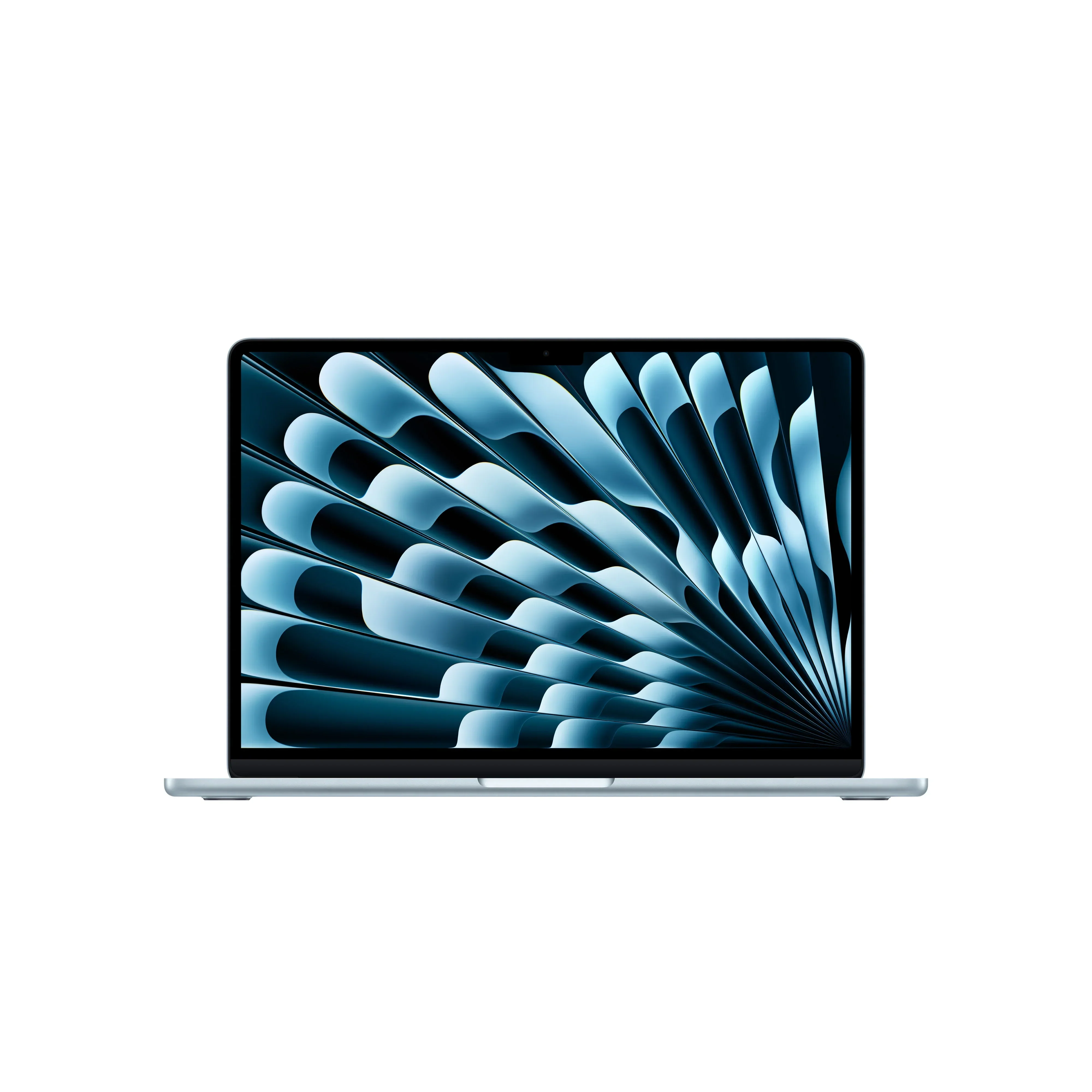 Produs configurabil: MacBook Air 13", procesor Apple M5, 10 nuclee CPU si 10 nuclee GPU, 16GB, 1TB SSD, Sky Blue, RO KB