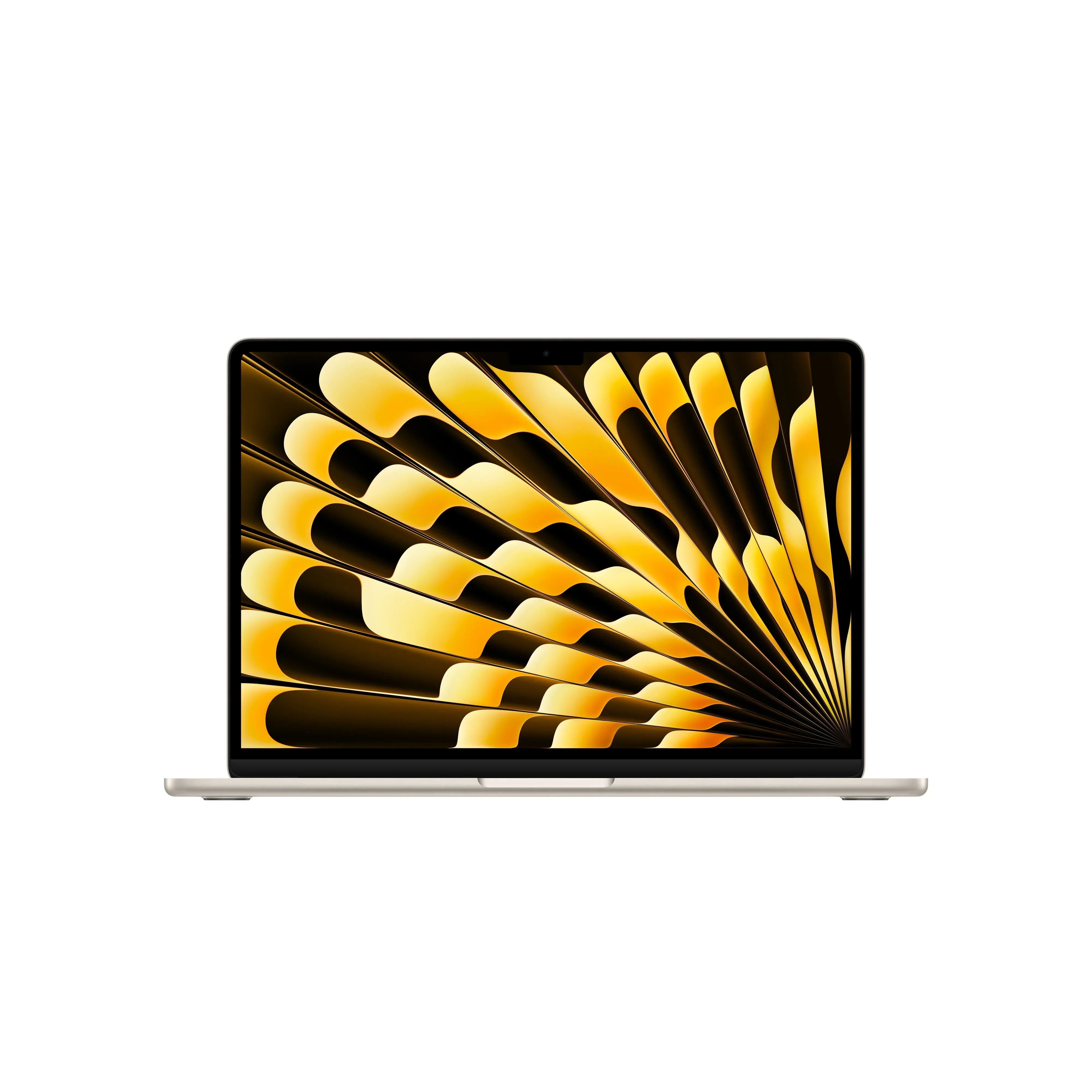 Produs configurabil: MacBook Air 13", procesor Apple M5, 10 nuclee CPU si 10 nuclee GPU, 16GB, 4TB SSD, Starlight, INT KB