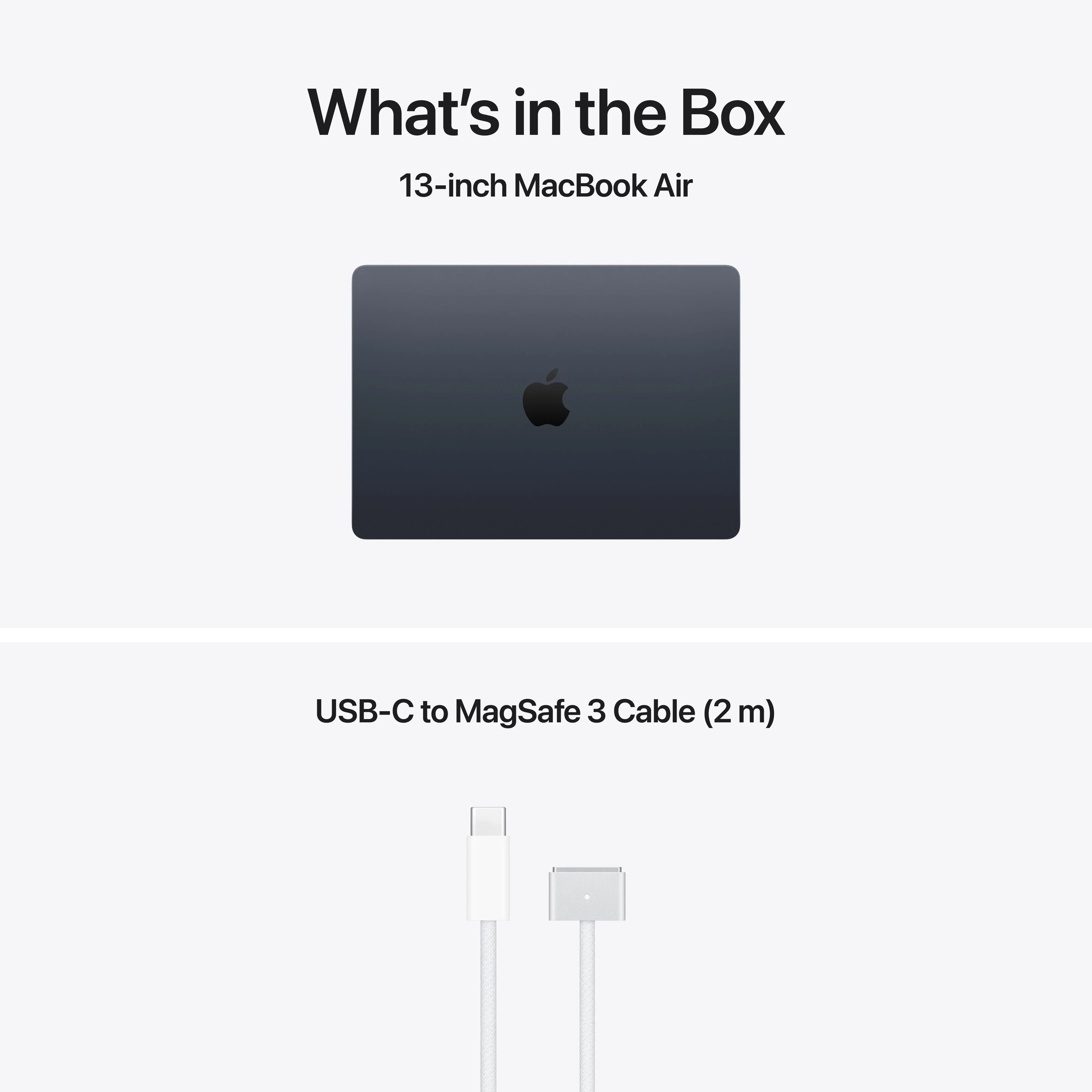 Produs configurabil: MacBook Air 13", procesor Apple M5, 10 nuclee CPU si 10 nuclee GPU, 16GB, 512GB SSD, Midnight, US KB - Image 3