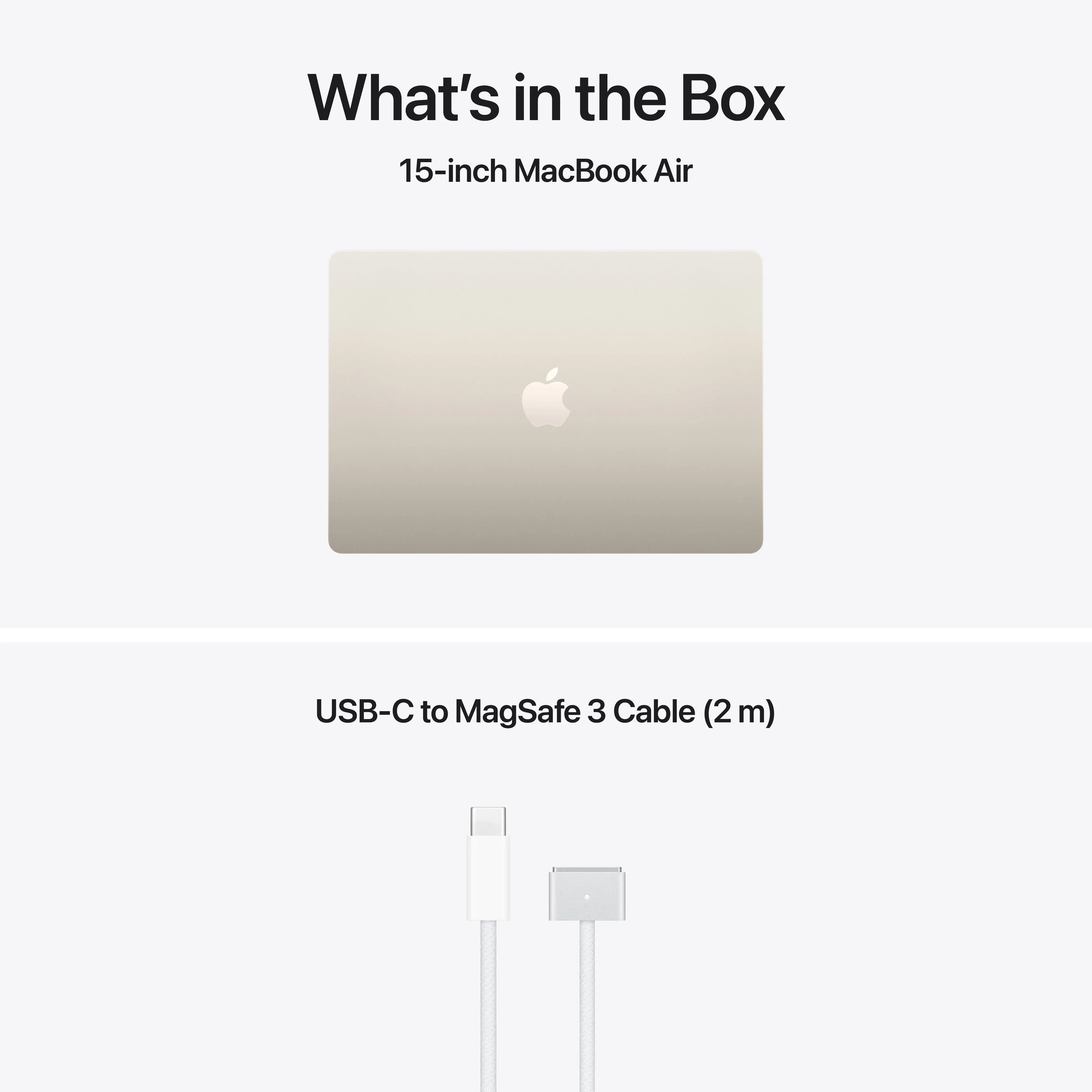 Produs configurabil: MacBook Air 15", procesor Apple M5, 10 nuclee CPU si 10 nuclee GPU, 16GB, 2TB SSD, Starlight, RO KB - Image 3