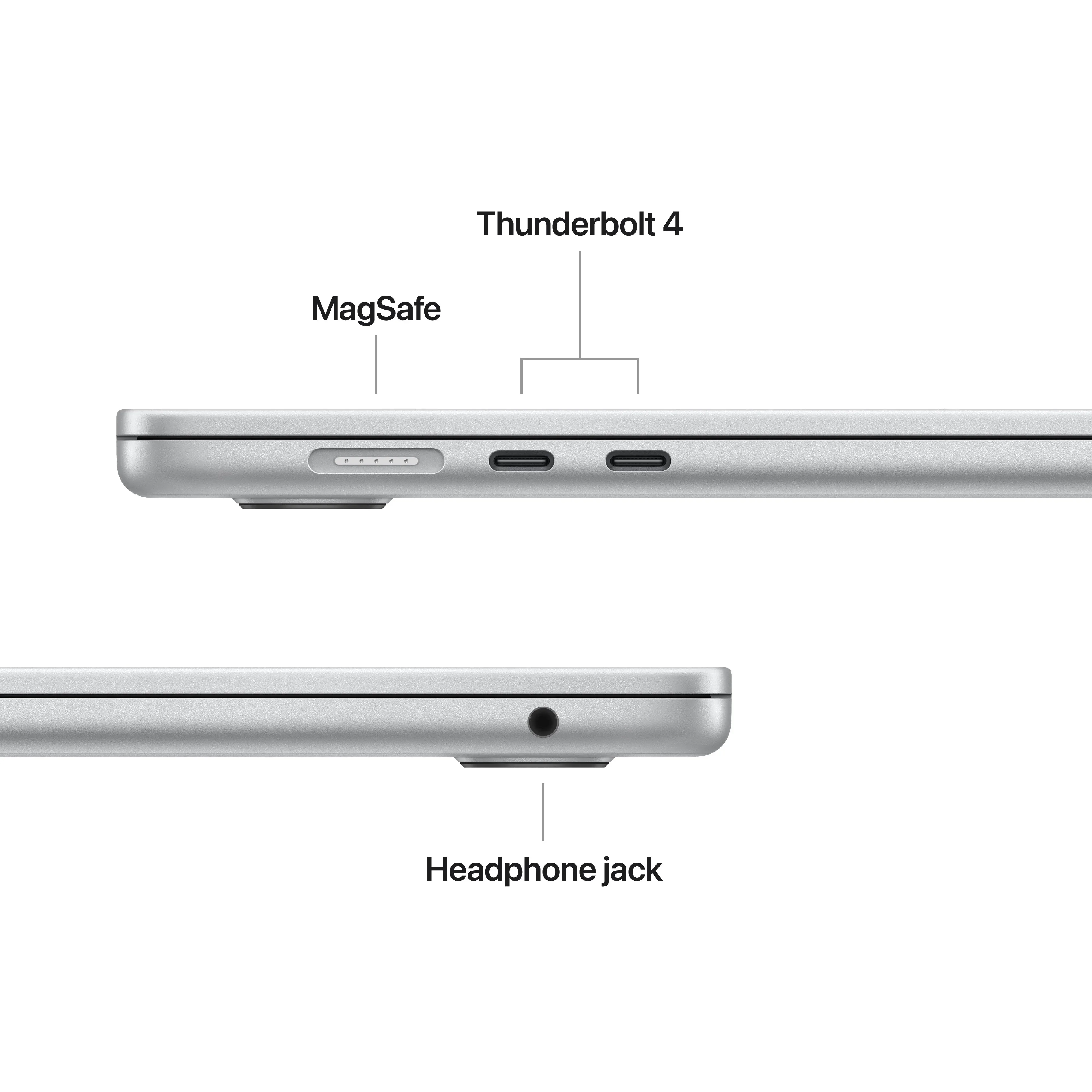 Produs configurabil: MacBook Air 15", procesor Apple M5, 10 nuclee CPU si 10 nuclee GPU, 24GB, 1TB SSD, Silver, RO KB - Image 6