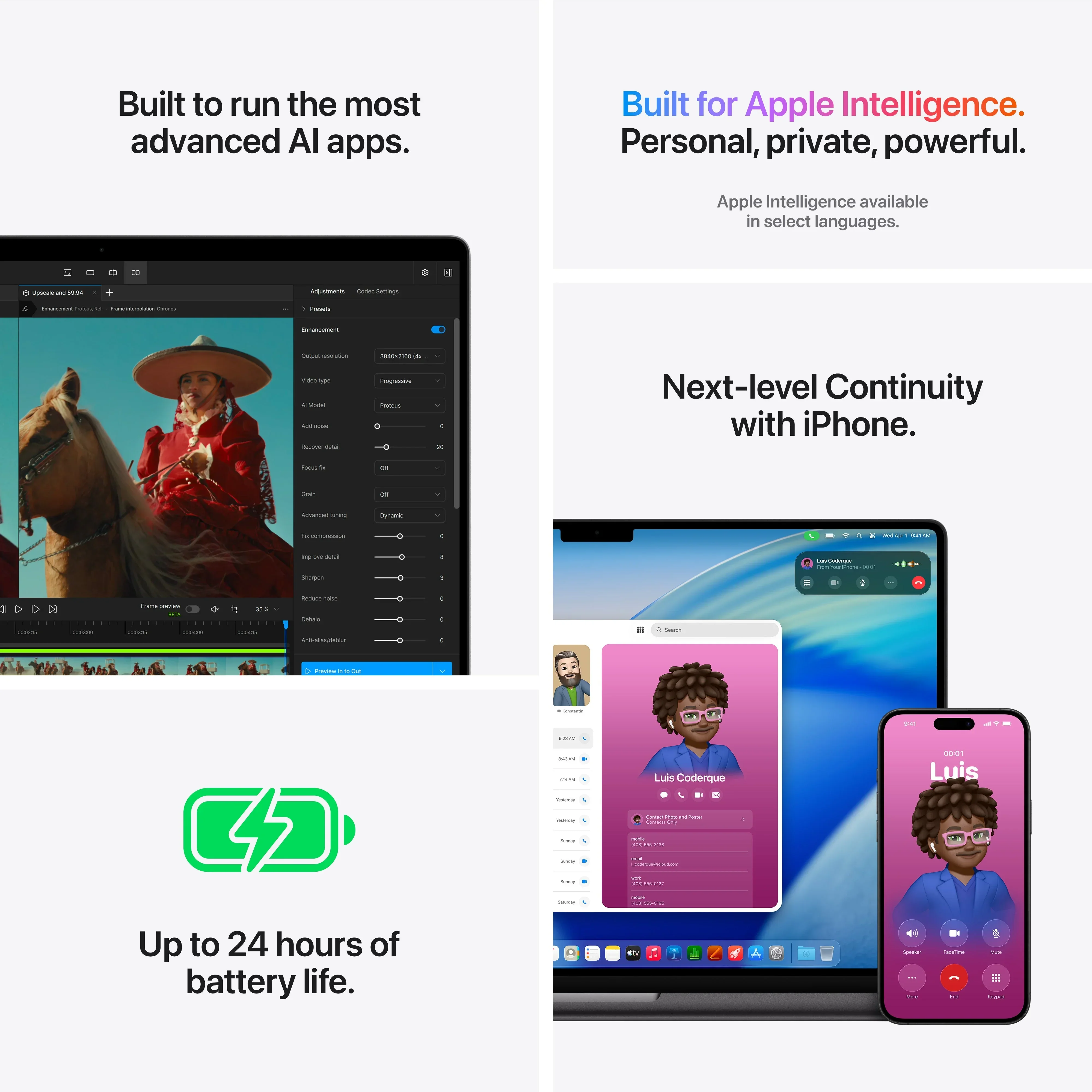 Produs configurabil: MacBook Pro 16", procesor Apple M5 Pro, 18 nuclee CPU si 20 nuclee GPU, 64GB, 1TB SSD, Silver, Textura nano, RO KB - Image 8