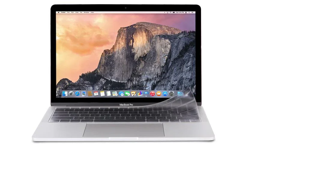 Protectie tastatura Moshi ClearGuard MacBook Pro 13inch w/o Touch Bar (EU layout) - Transparent