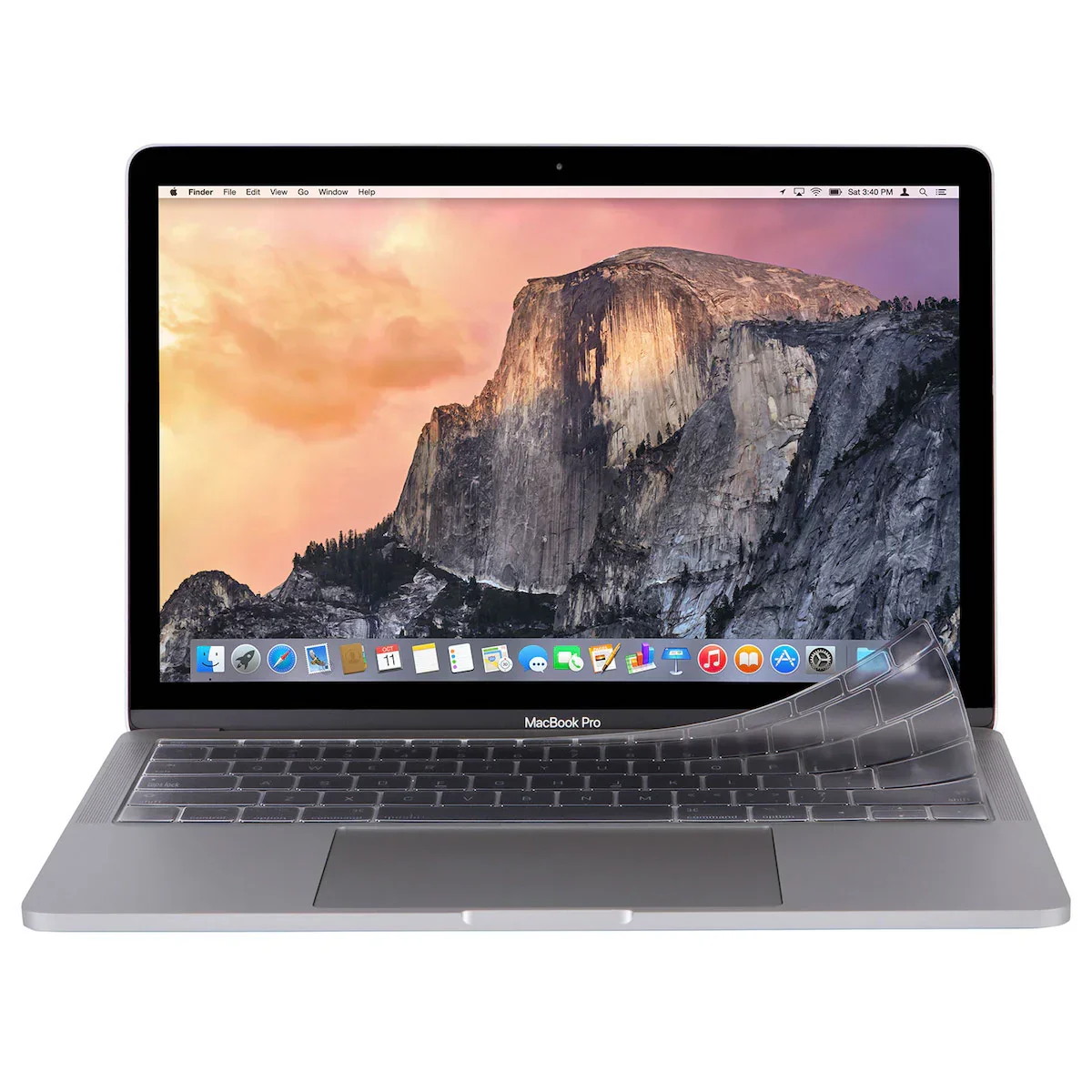 Protectie tastatura Moshi ClearGuard MacBook Pro 13inch w/o Touch Bar (EU layout) - Transparent - Image 3