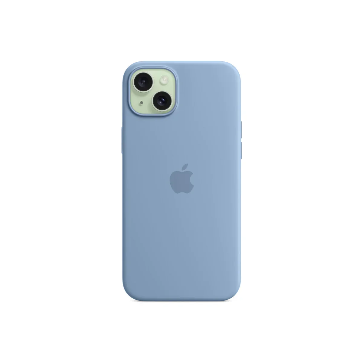 Resigilat: Husa de protectie Apple cu MagSafe pentru iPhone 15 Plus, Silicon, Winter Blue - Image 2