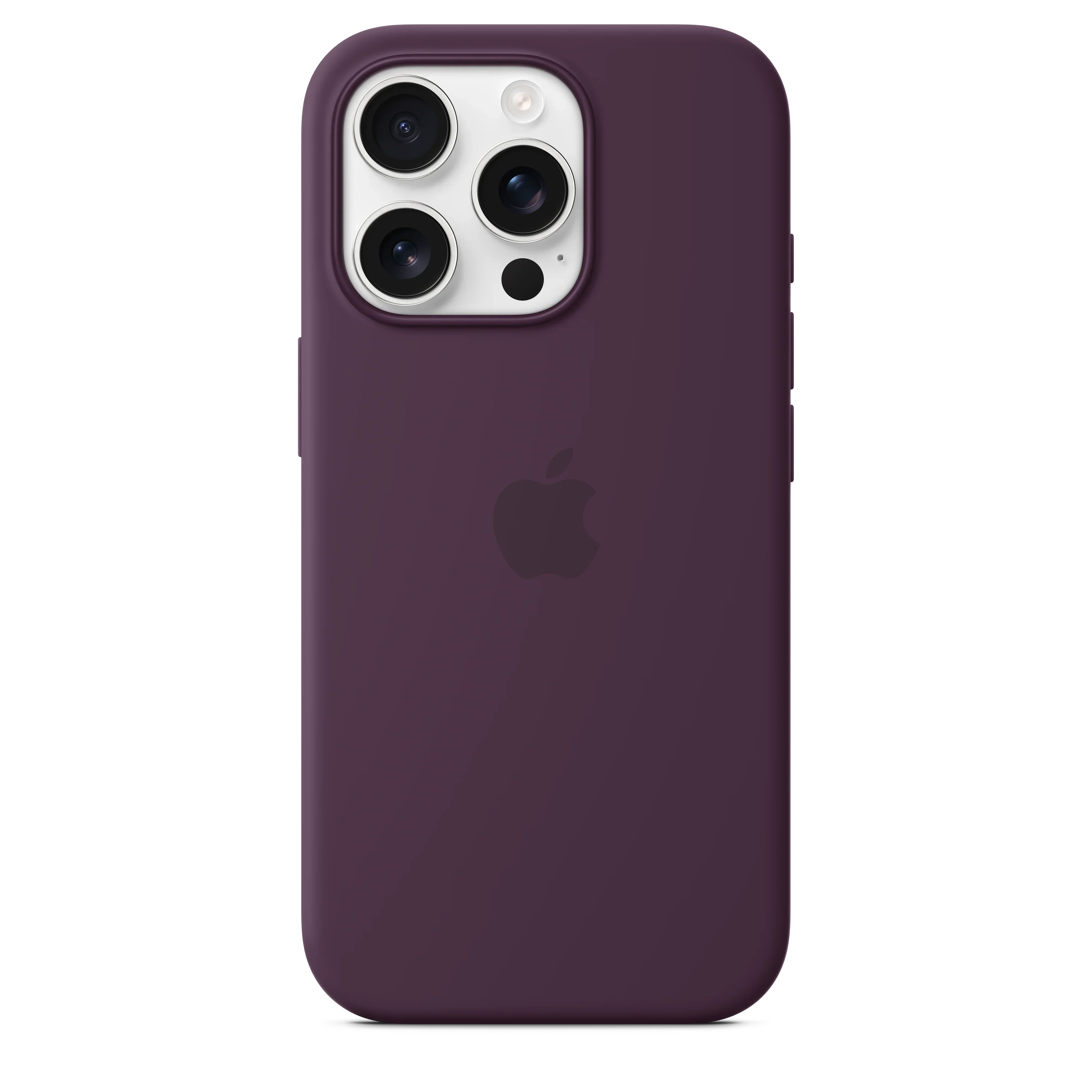 Husa de protectie Apple cu MagSafe pentru iPhone 16 Pro, Silicon, Plum - Image 3