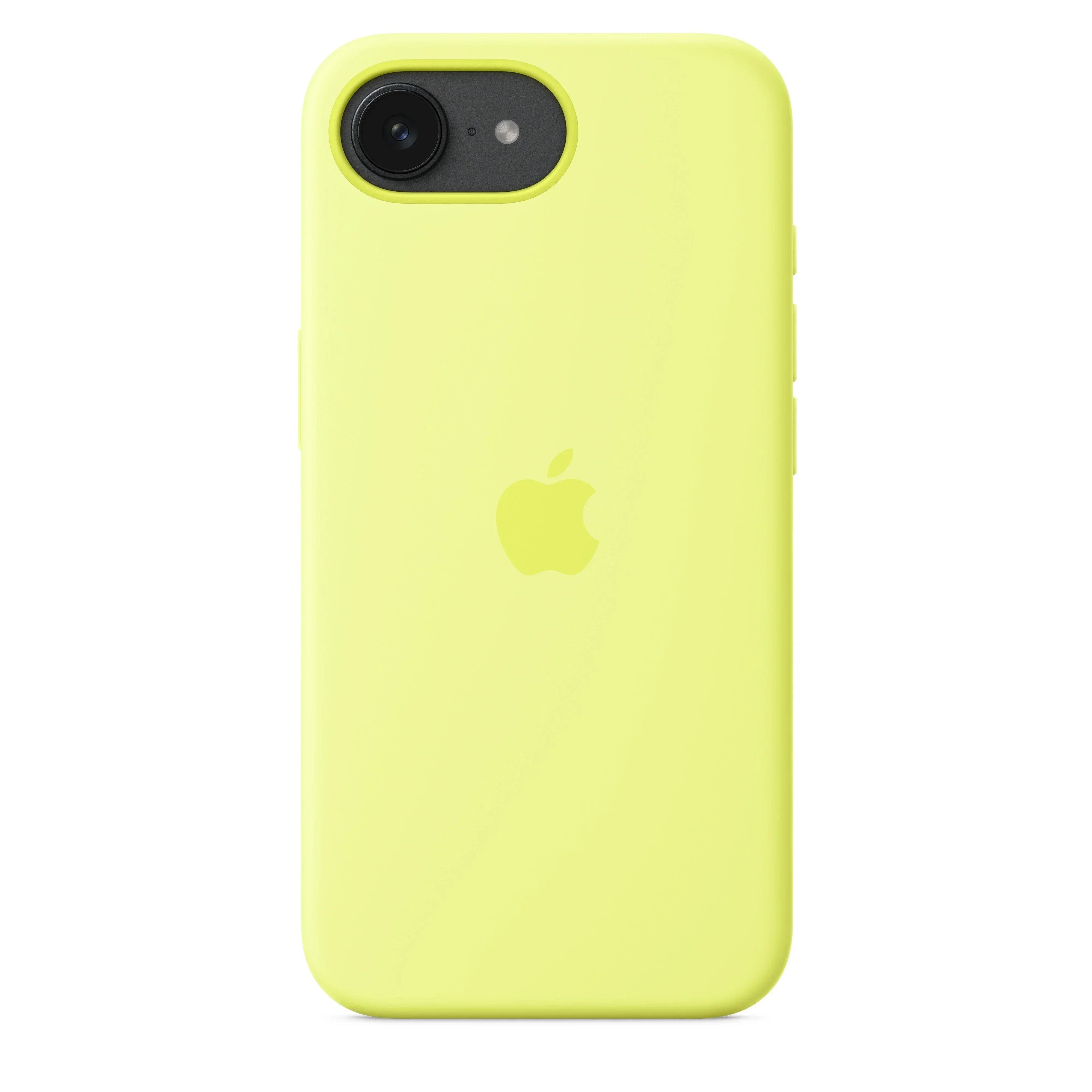 Husa de protectie Apple pentru iPhone 16e/17e, Silicon, Neon Yellow - Image 2