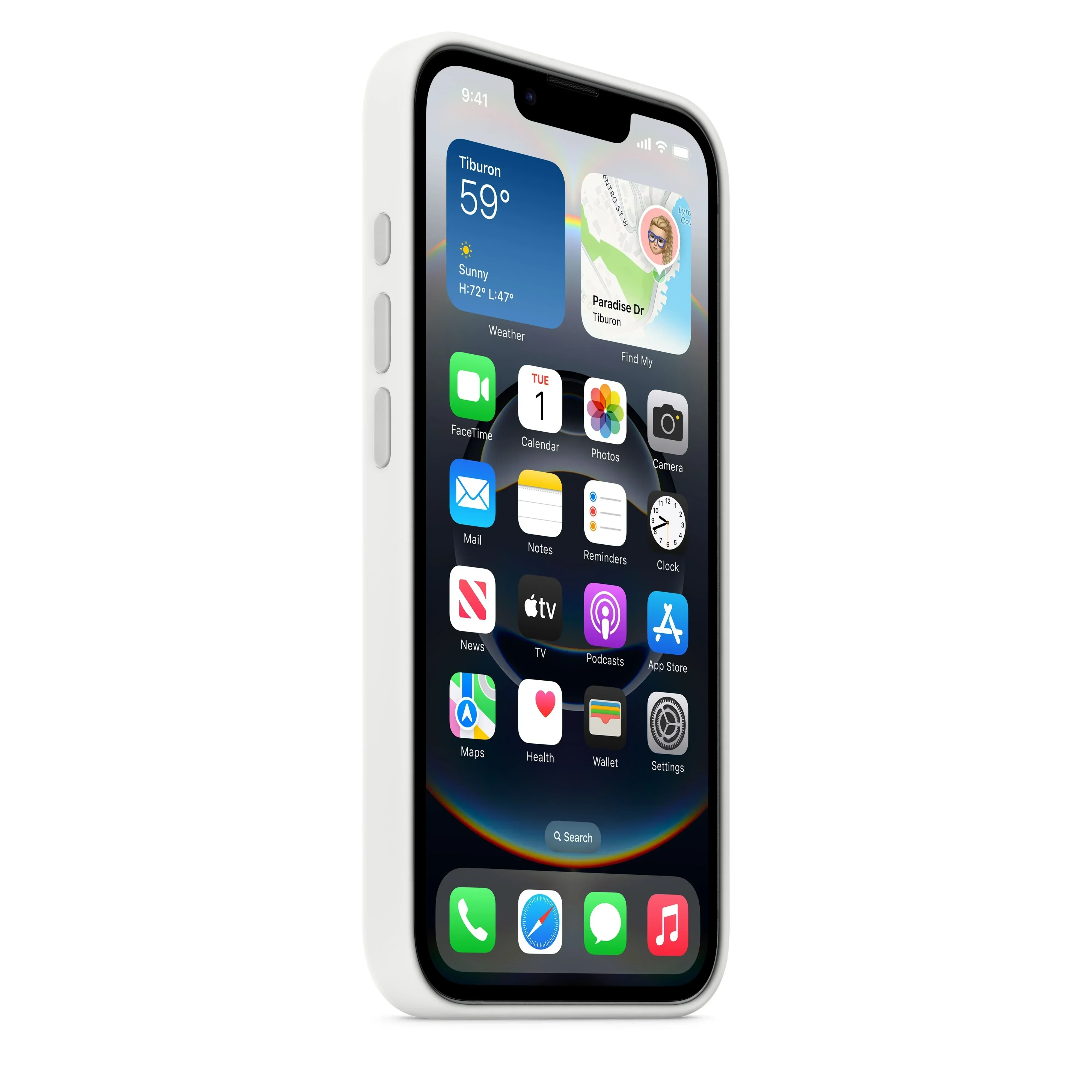 Resigilat: Husa de protectie Apple pentru iPhone 16e/17e, Silicon, Alb - Image 3