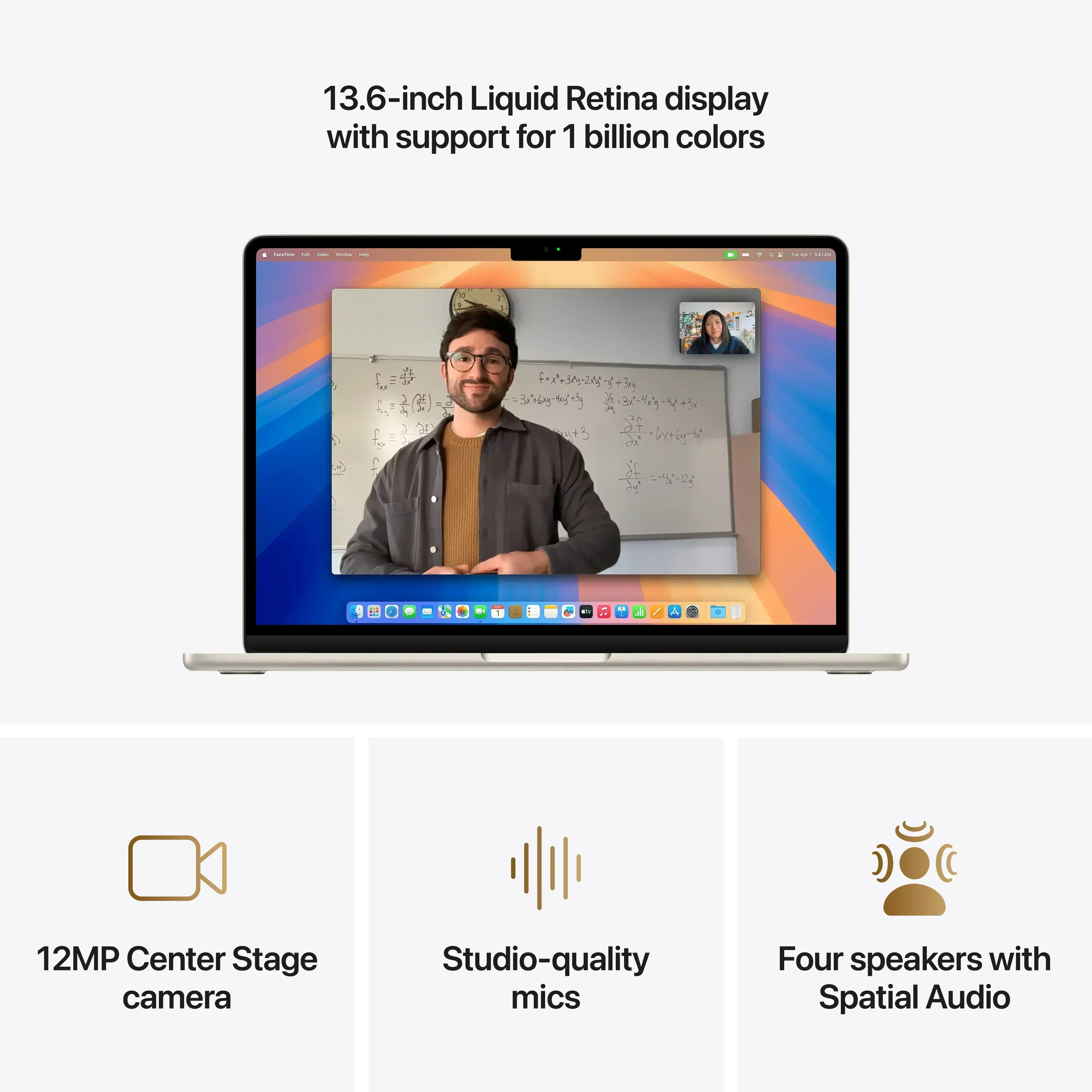 Resigilat: MacBook Air 13", procesor Apple M4, 10 nuclee CPU si 10 nuclee GPU, 16GB, 512GB, Starlight, INT KB - Image 5