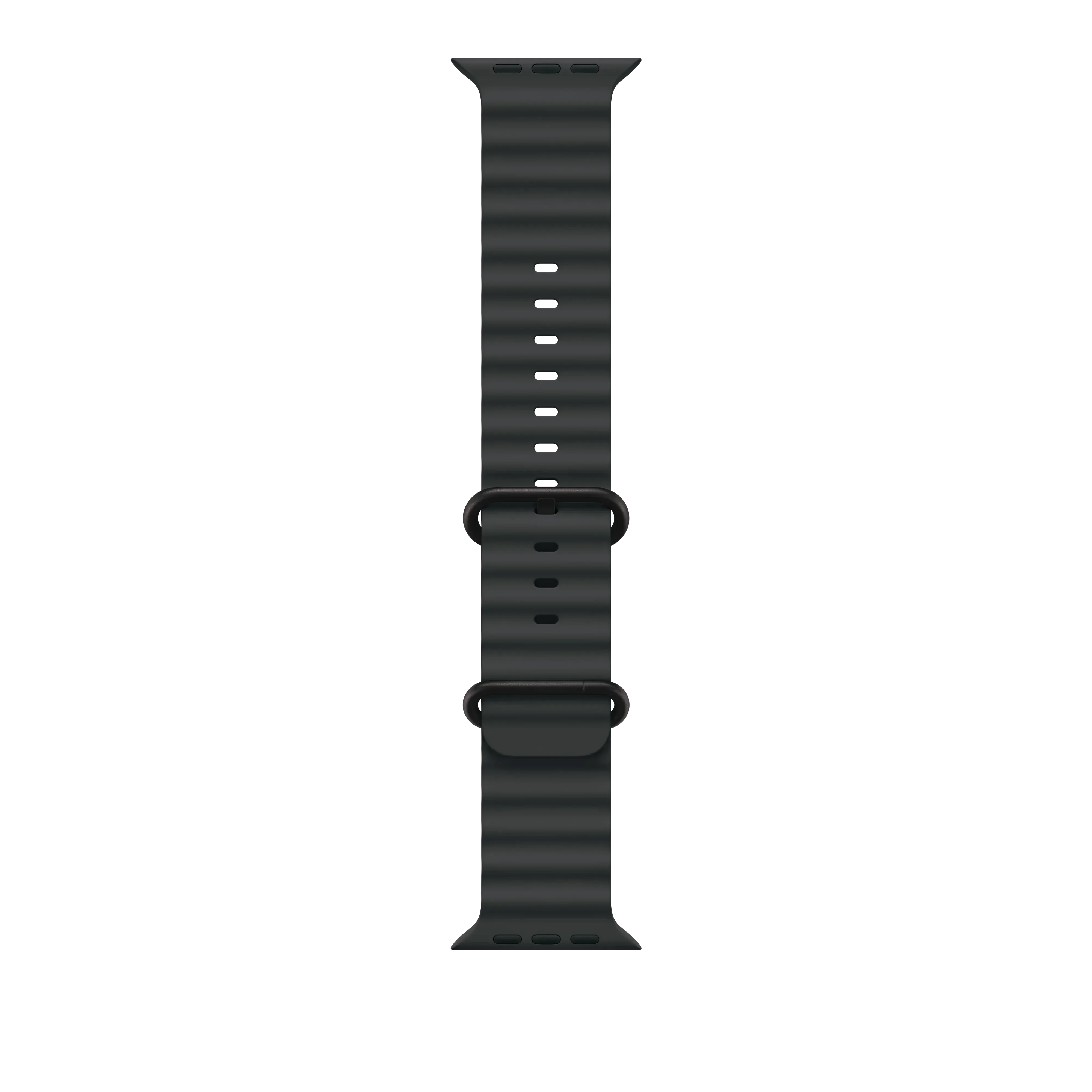 Curea Apple pentru Apple Watch 49mm Black Ocean Band, Black Titanium Finish