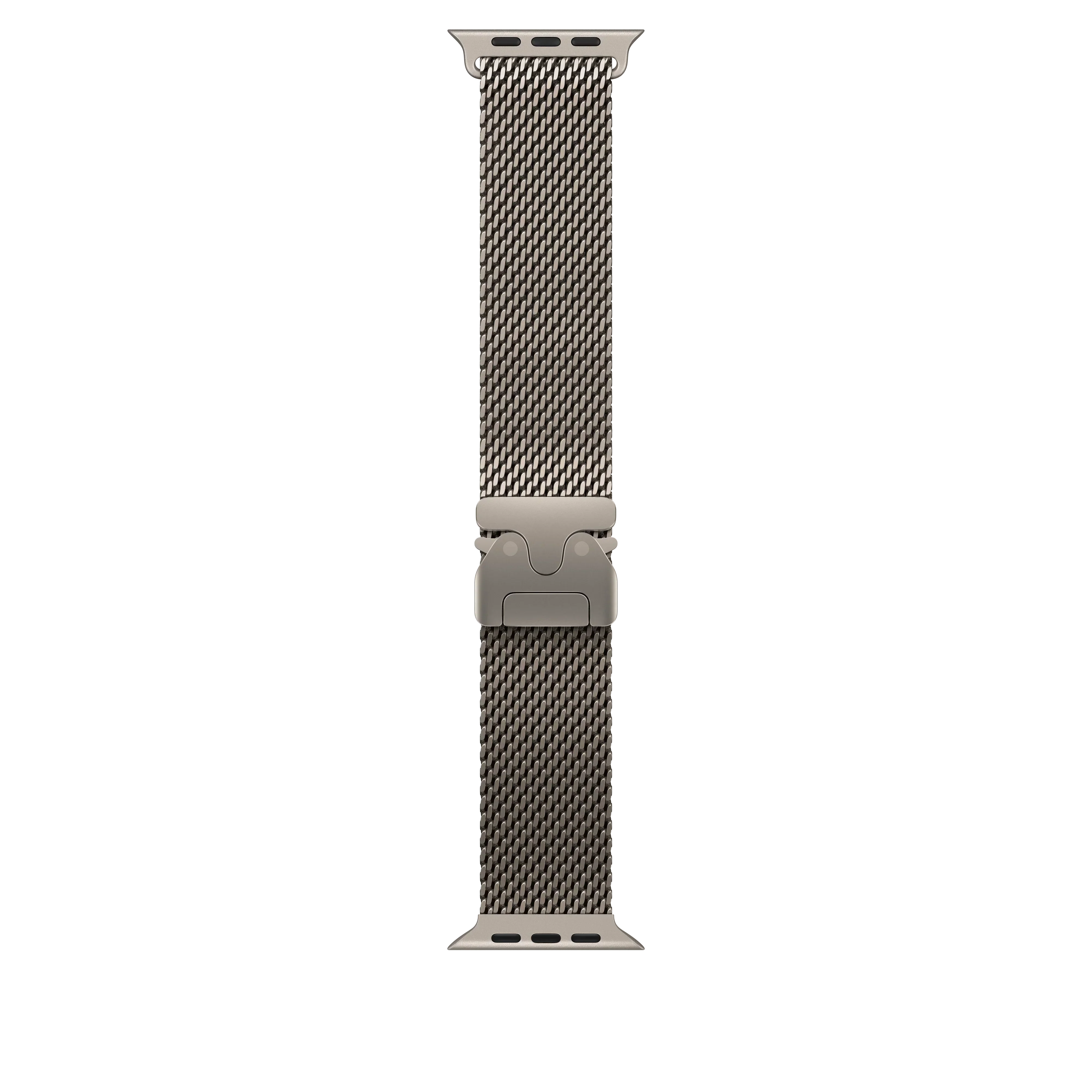 Curea Apple pentru Apple Watch 49mm Milanese Loop, Natural Titanium Milanese Loop, Medium