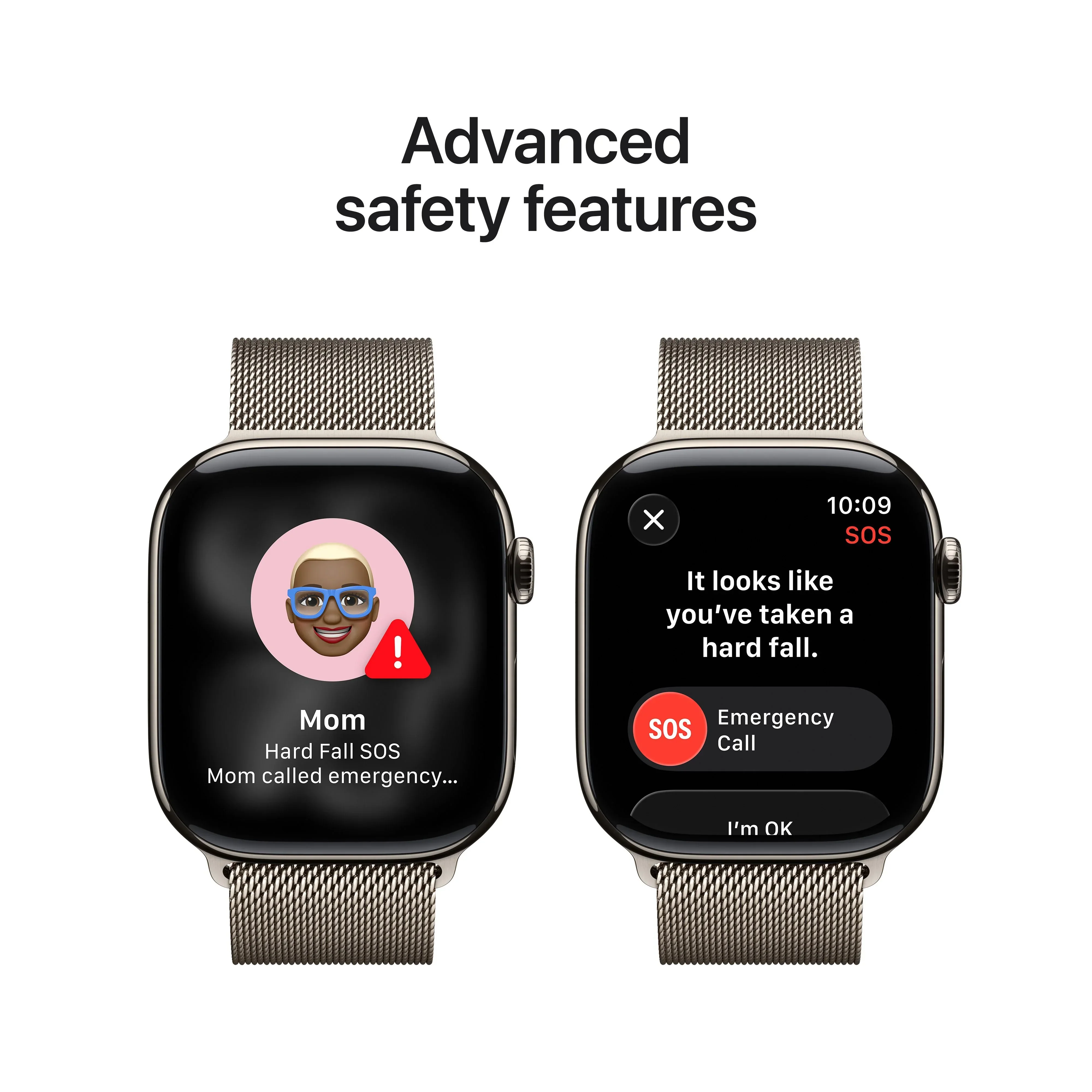Resigilat: Apple Watch Series 11 GPS + Cellular 46mm Natural Titanium Case with Natural Milanese Loop - S/M - Image 6