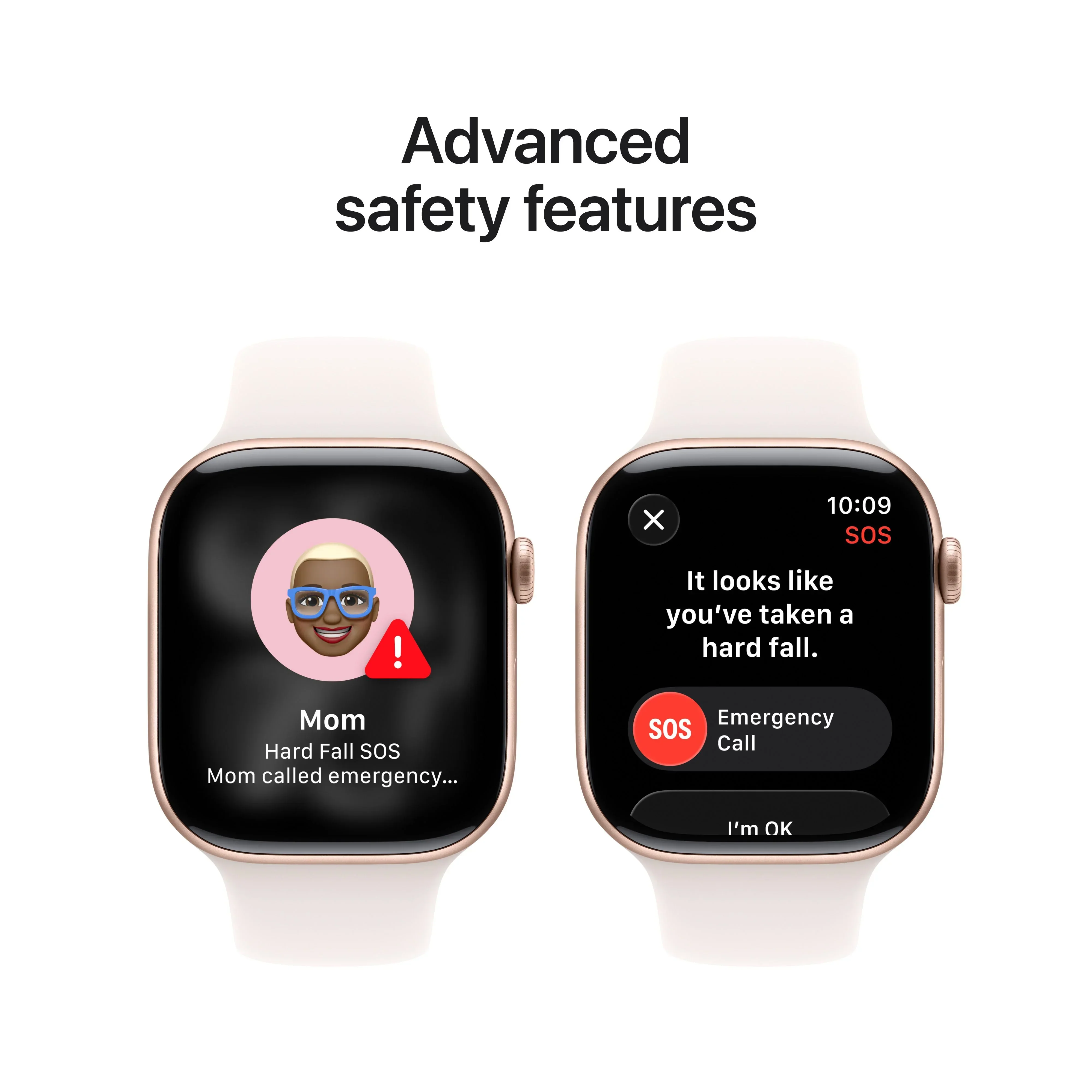 Resigilat: Apple Watch Series 11 GPS + Cellular 46mm Rose Gold Aluminium Case with Light Blush Sport Band - S/M - Image 6