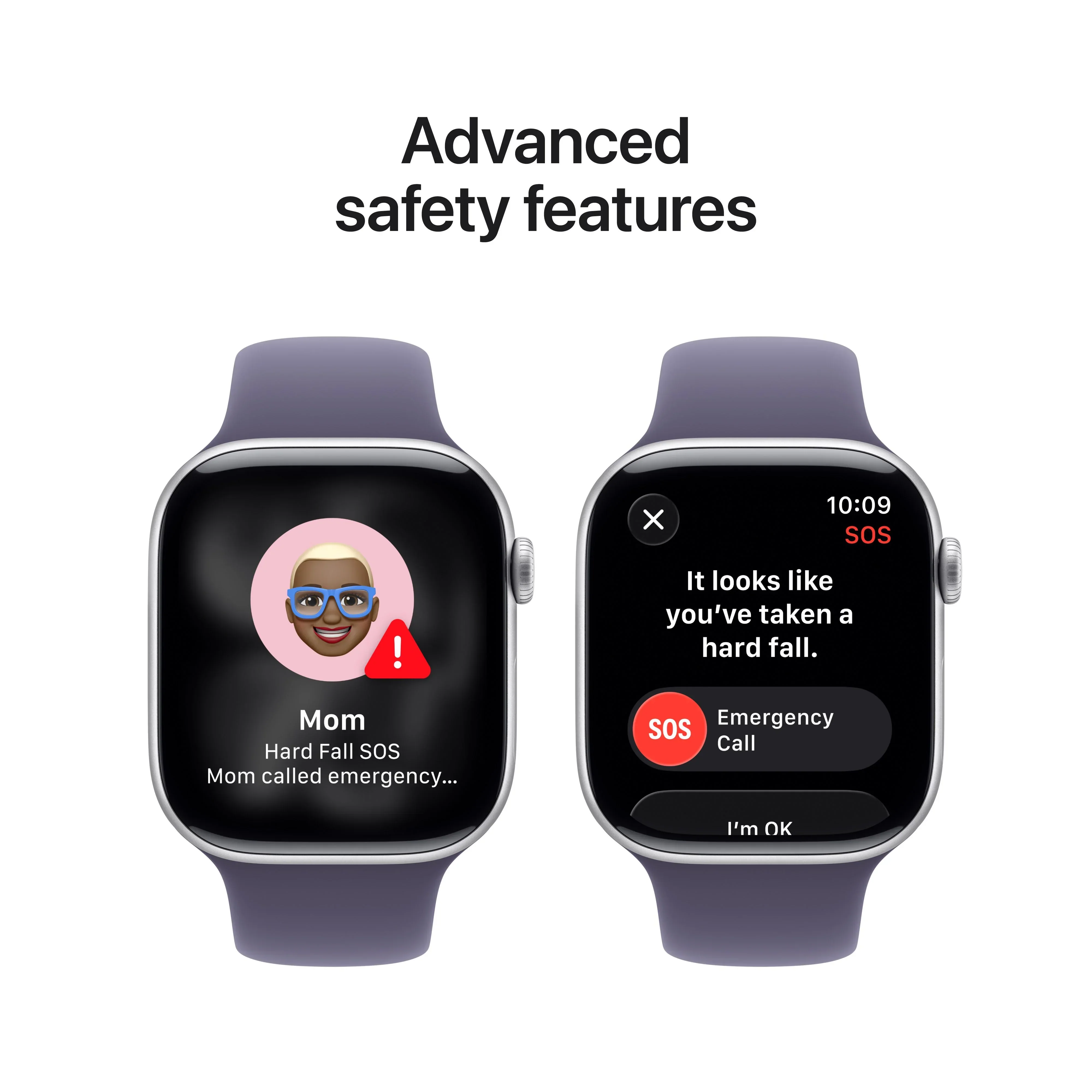 Resigilat: Apple Watch Series 11 GPS 46mm Silver Aluminium Case with Purple Fog Sport Band - M/L - Image 6
