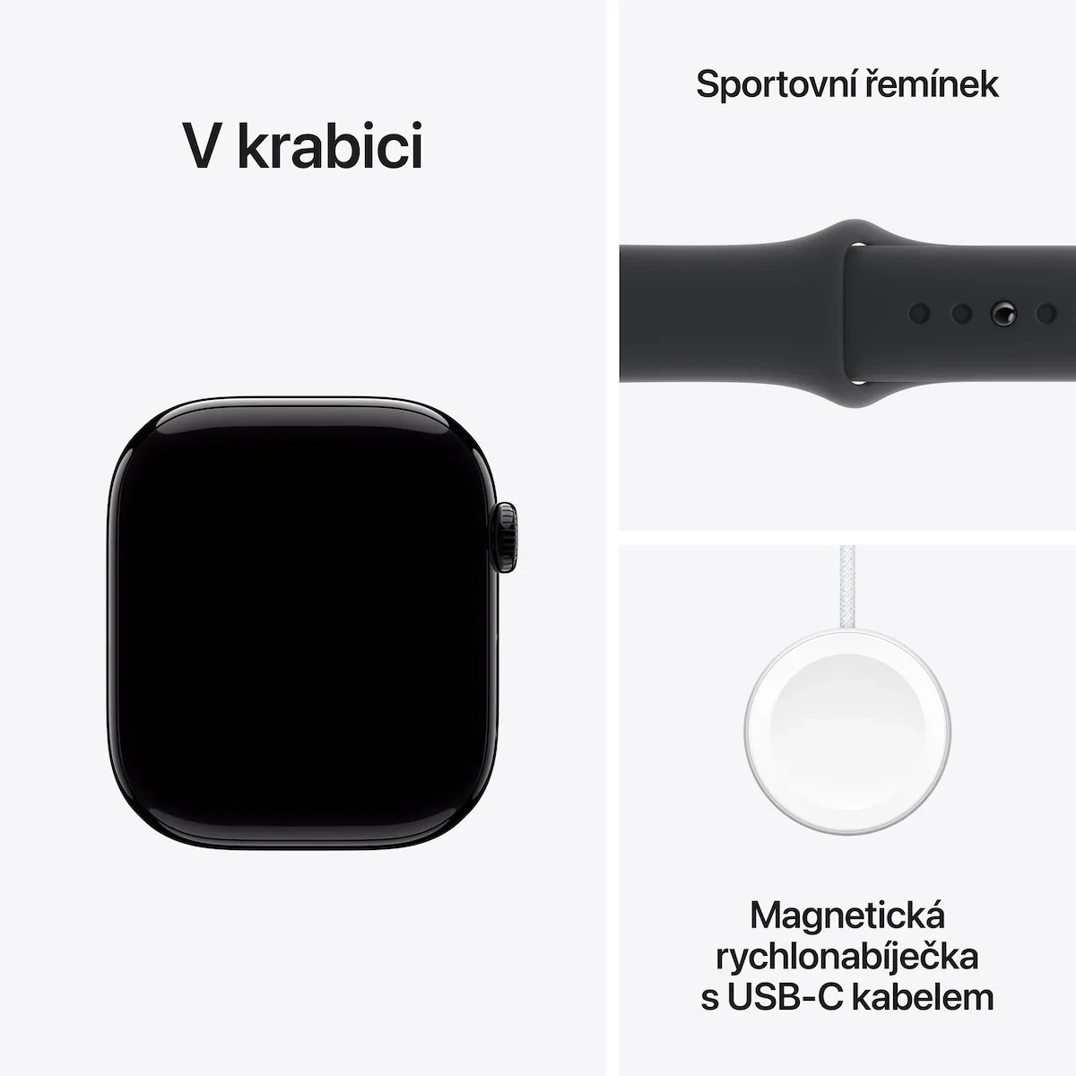Resigilat: Apple Watch Series 10 GPS, 46mm Jet Black Aluminium Case, Black Sport Band - M/L - Image 9