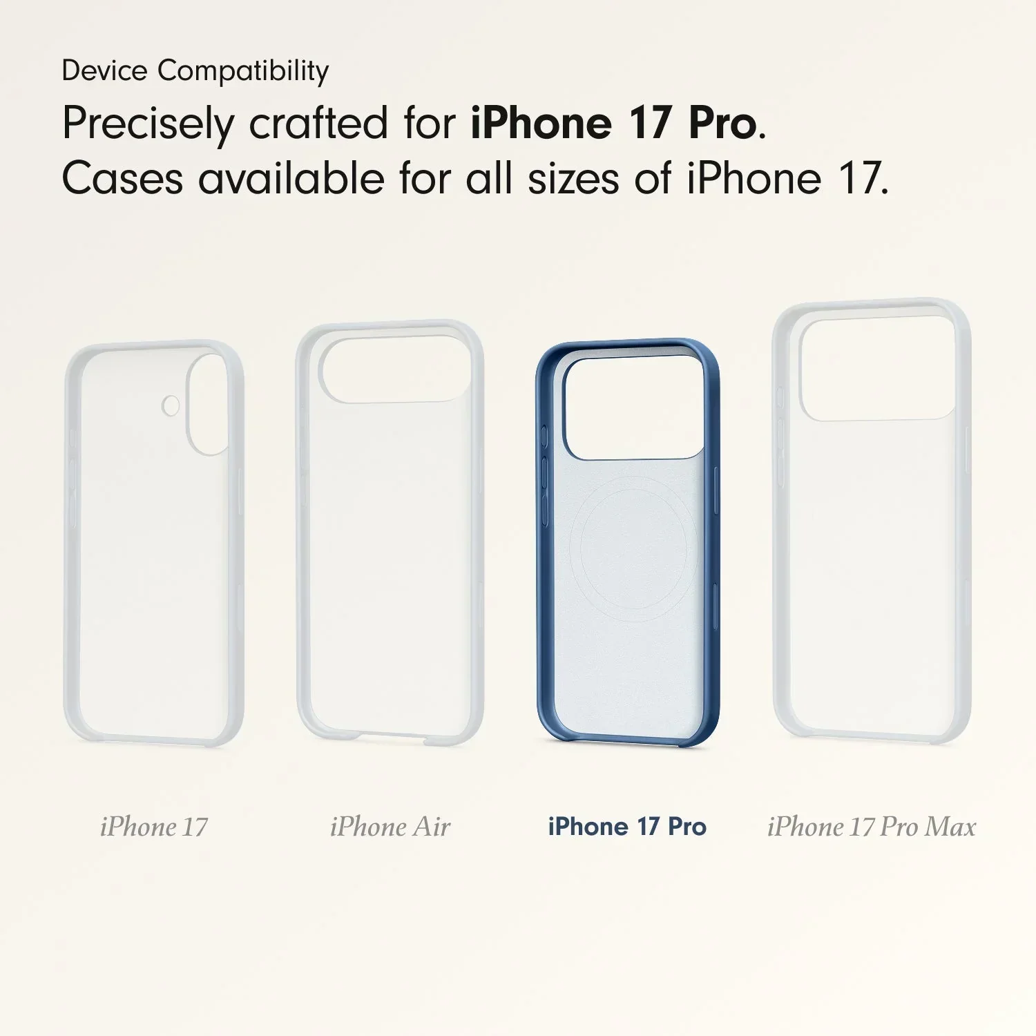 Husa de protectie Apple Beats cu MagSafe pentru iPhone 17 Pro, Bedrock Blue - Image 3