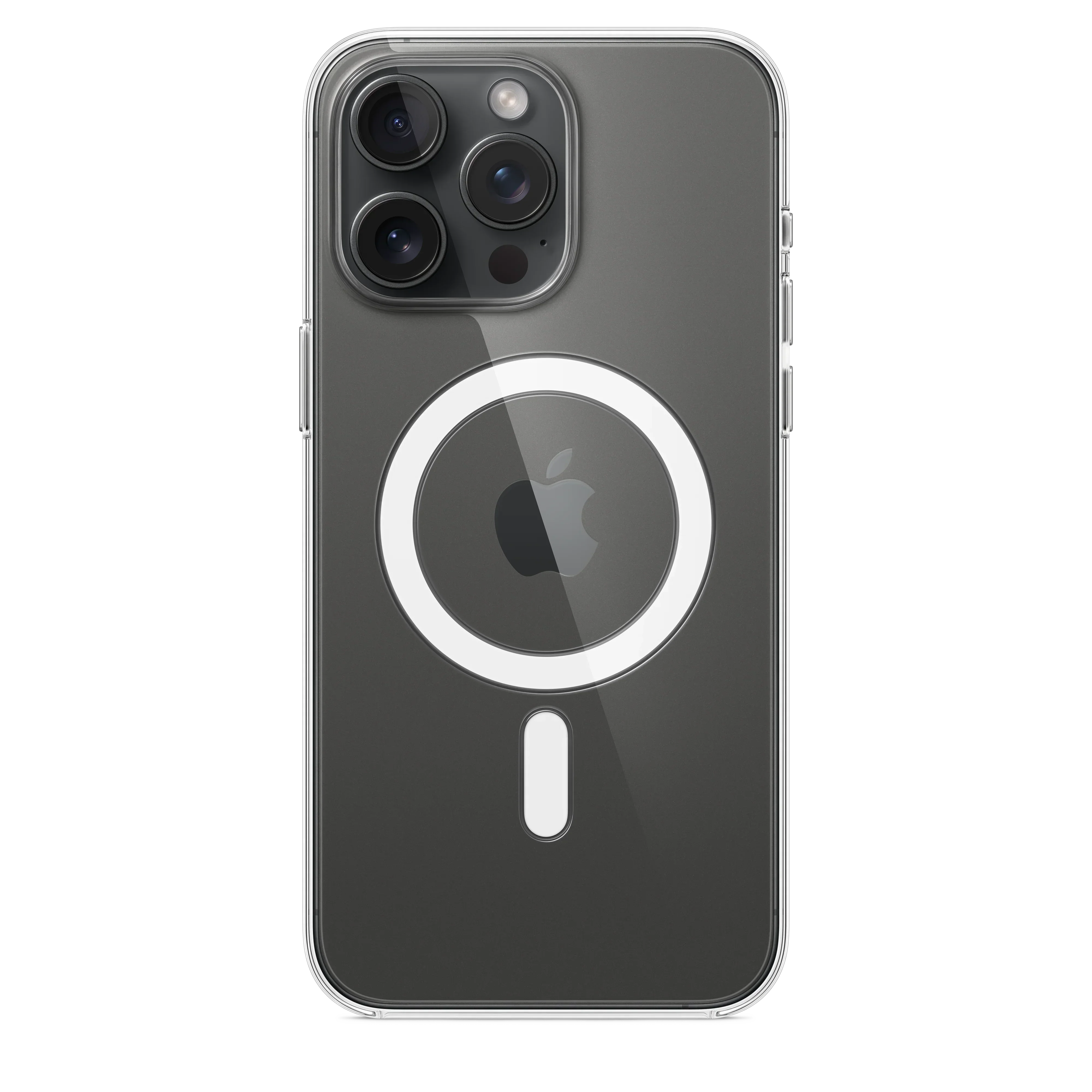 Resigilat: Husa de protectie Apple cu MagSafe pentru iPhone 15 Pro Max, Transparent - Image 4