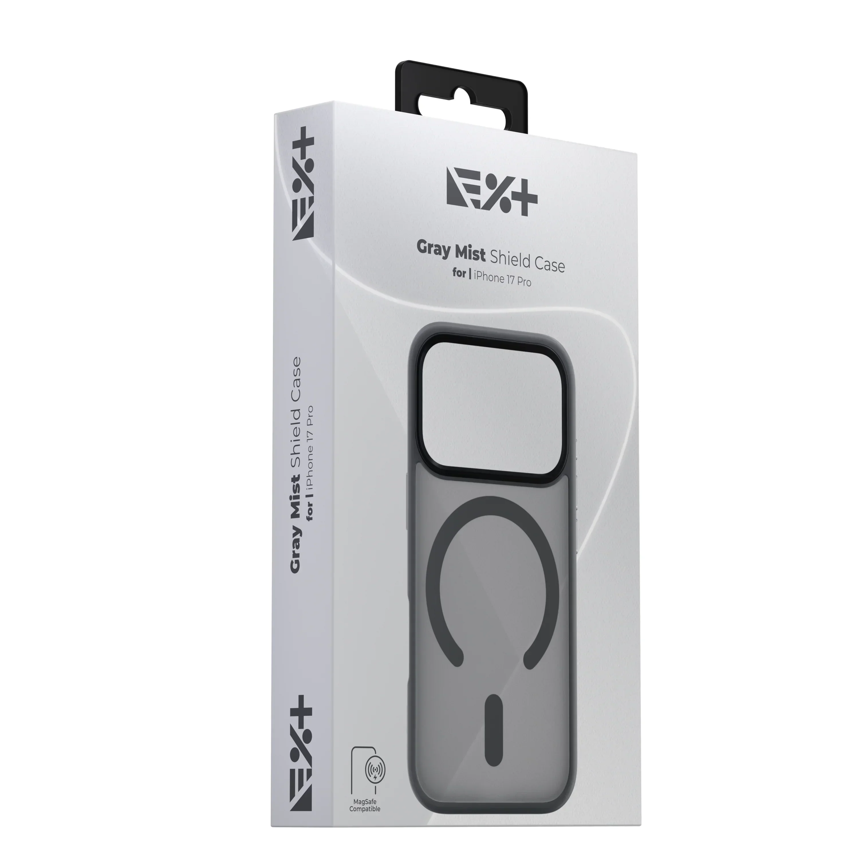 Husa de protectie NOA Mist Shield cu MagSafe pentru iPhone 17 Pro, Gri - Image 4