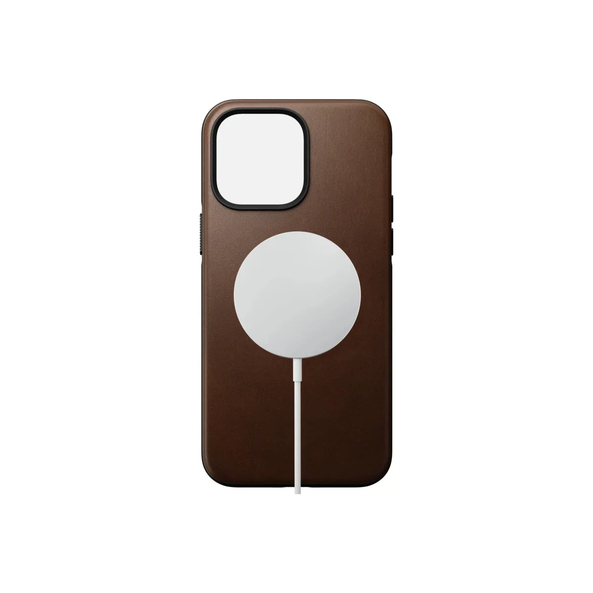 Resigilat: Husa de protectie Nomad Modern cu MagSafe pentru iPhone 14, Piele, Maro - Image 2