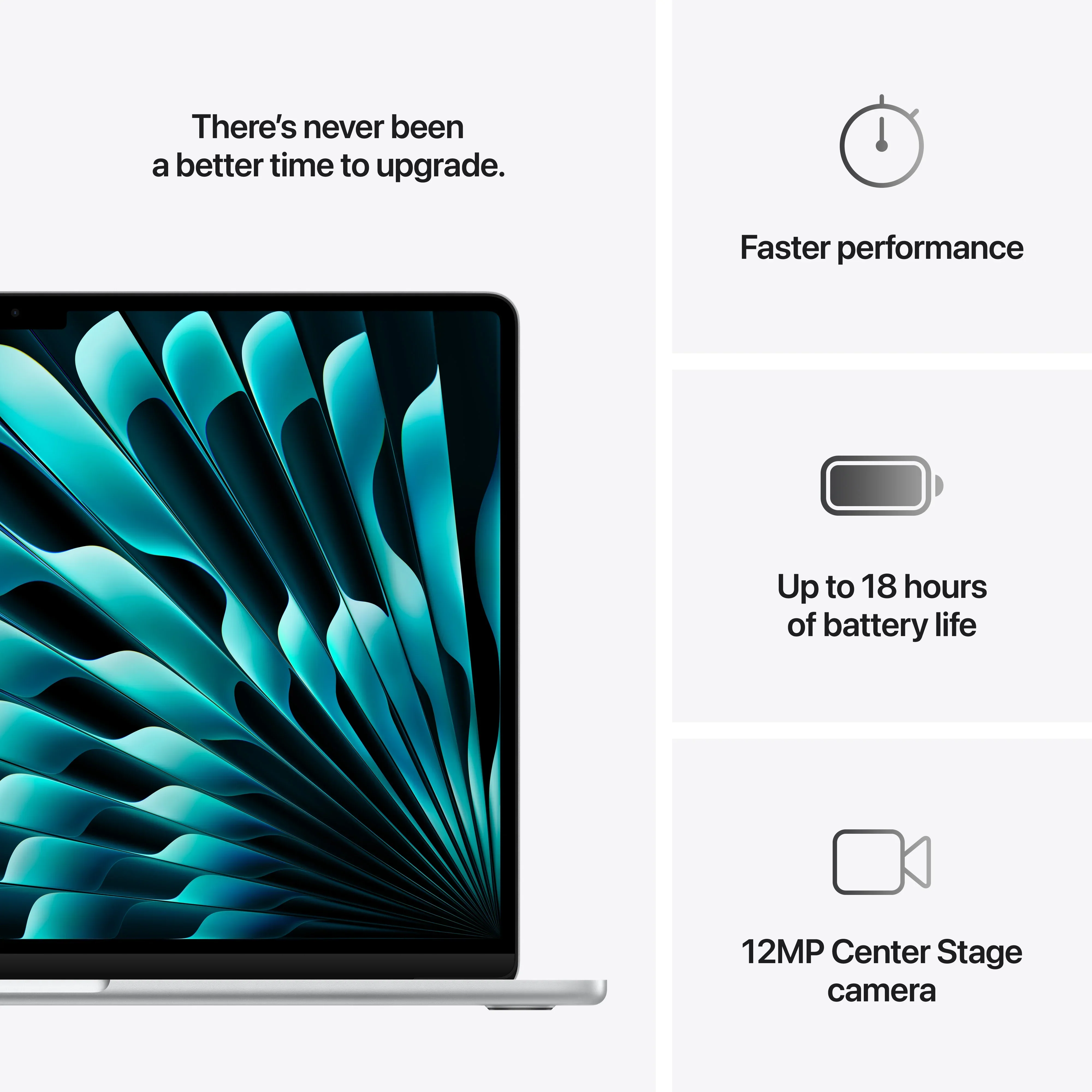 Resigilat: MacBook Air 15", procesor Apple M4, 10 nuclee CPU si 10 nuclee GPU, 16GB, 512GB, Silver, INT KB - Image 10