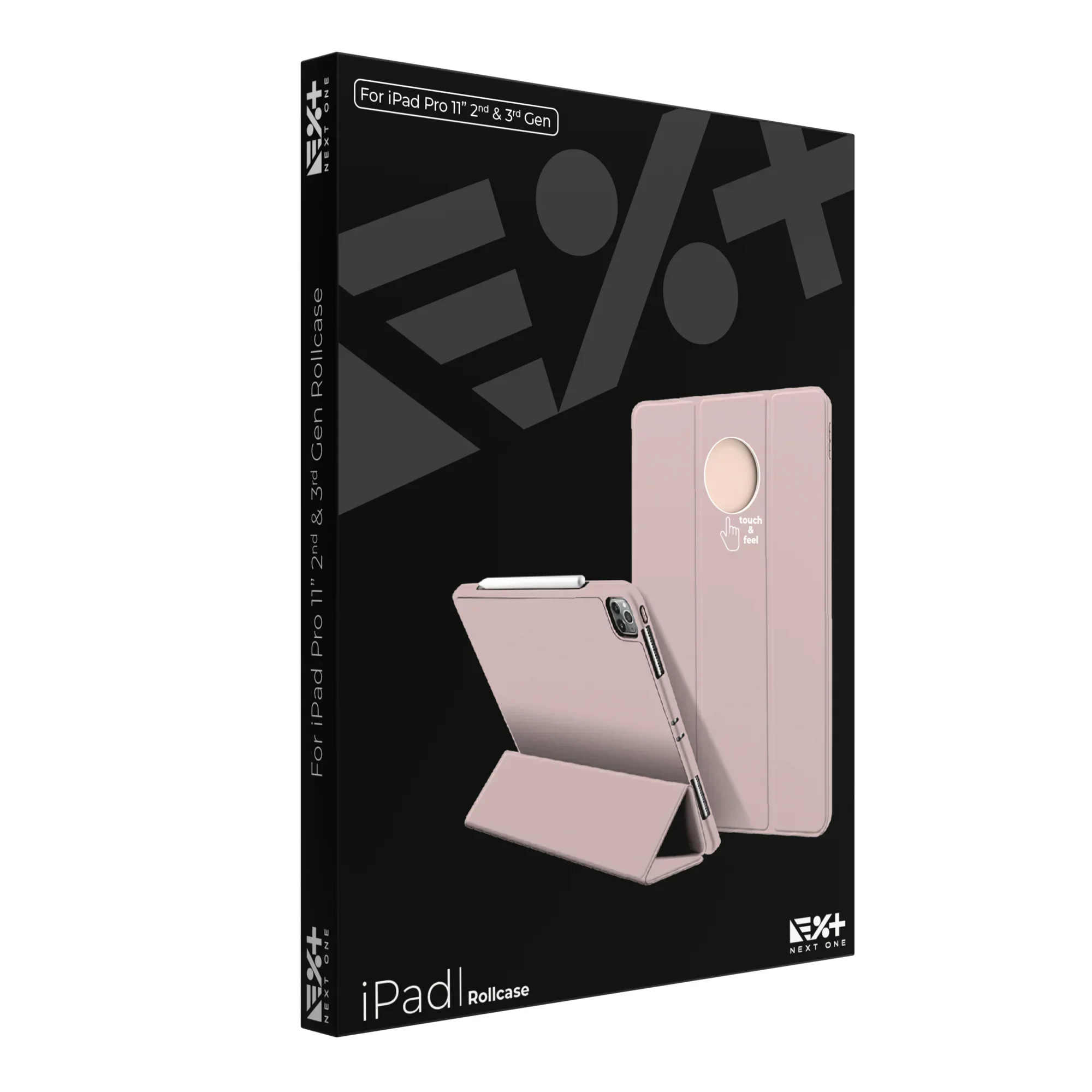 Husa de protectie NOA Rollcase pentru iPad Pro 11" M1-M4, Roz - Image 9