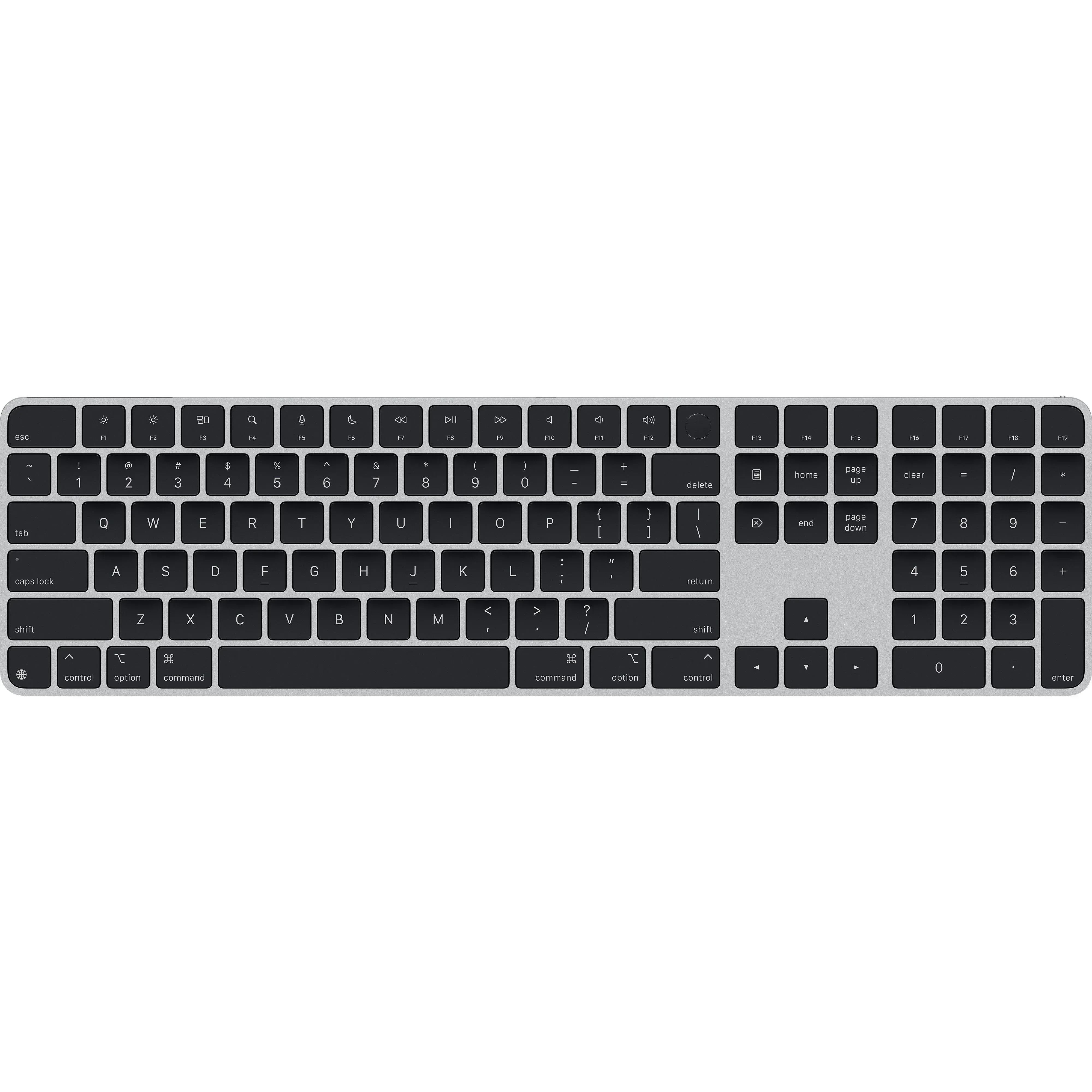 Tastatura Apple Magic Keyboard (2024) cu Touch ID si Numeric Keypad, RO KB, Negru