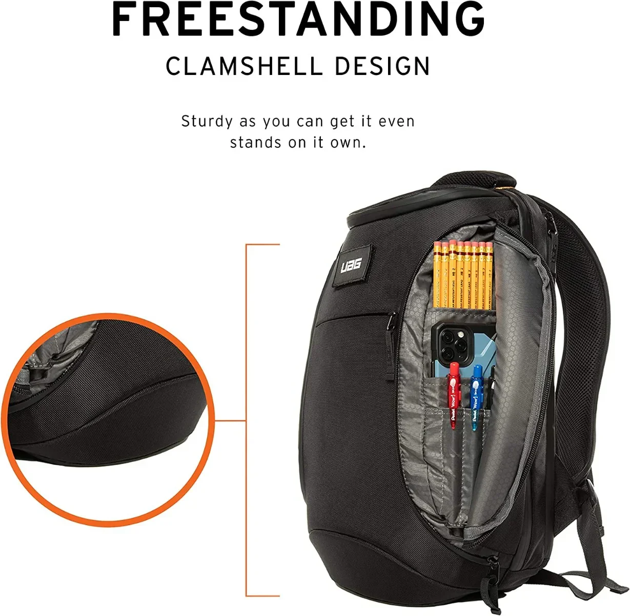 Rucsac UAG 18L, 13", Negru - Image 4