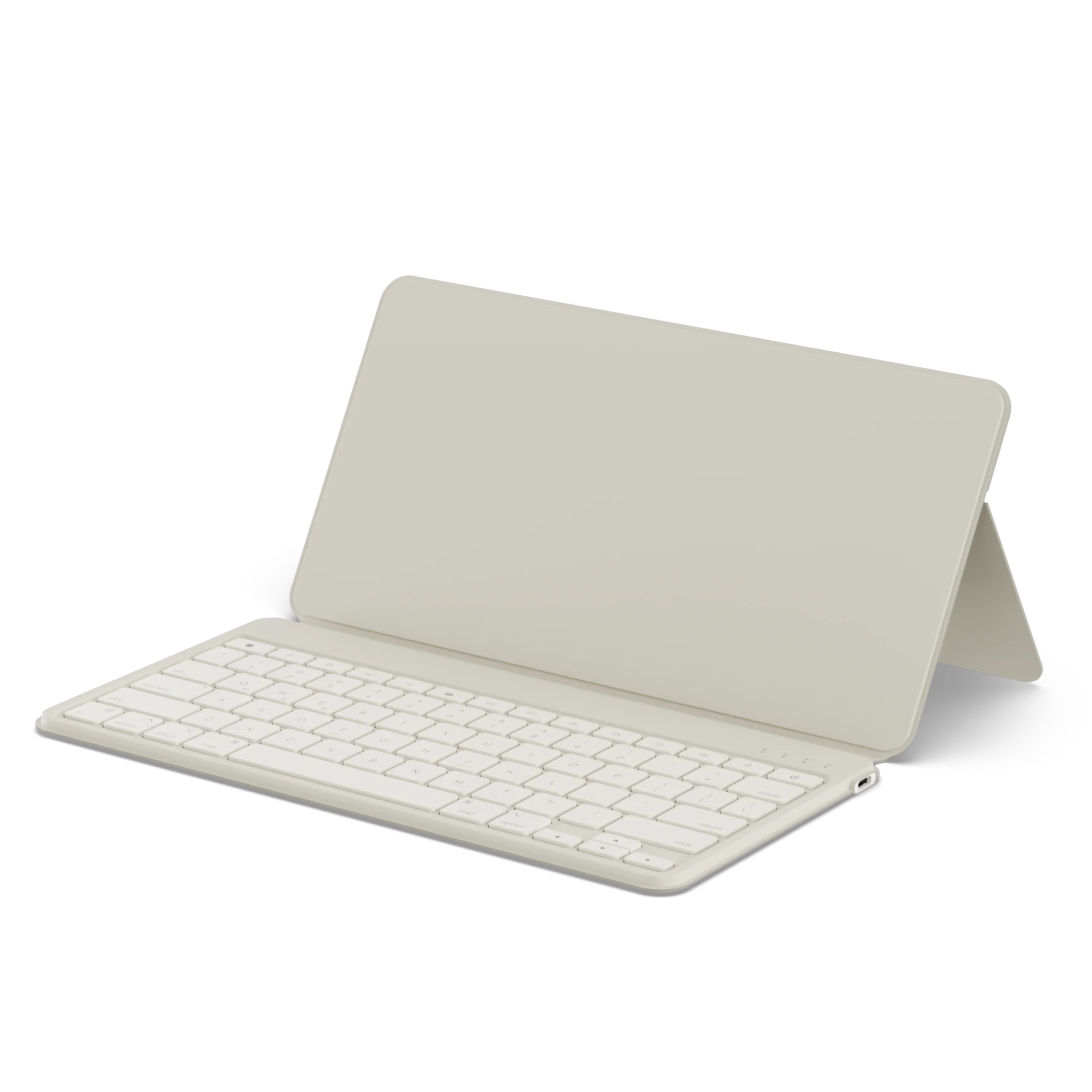 Satechi Tastatură Bluetooth OntheGo cu suport, Gri deschis - Image 6