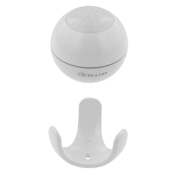 Senzor de miscare WiFi Tellur, PIR, Alb - Image 3