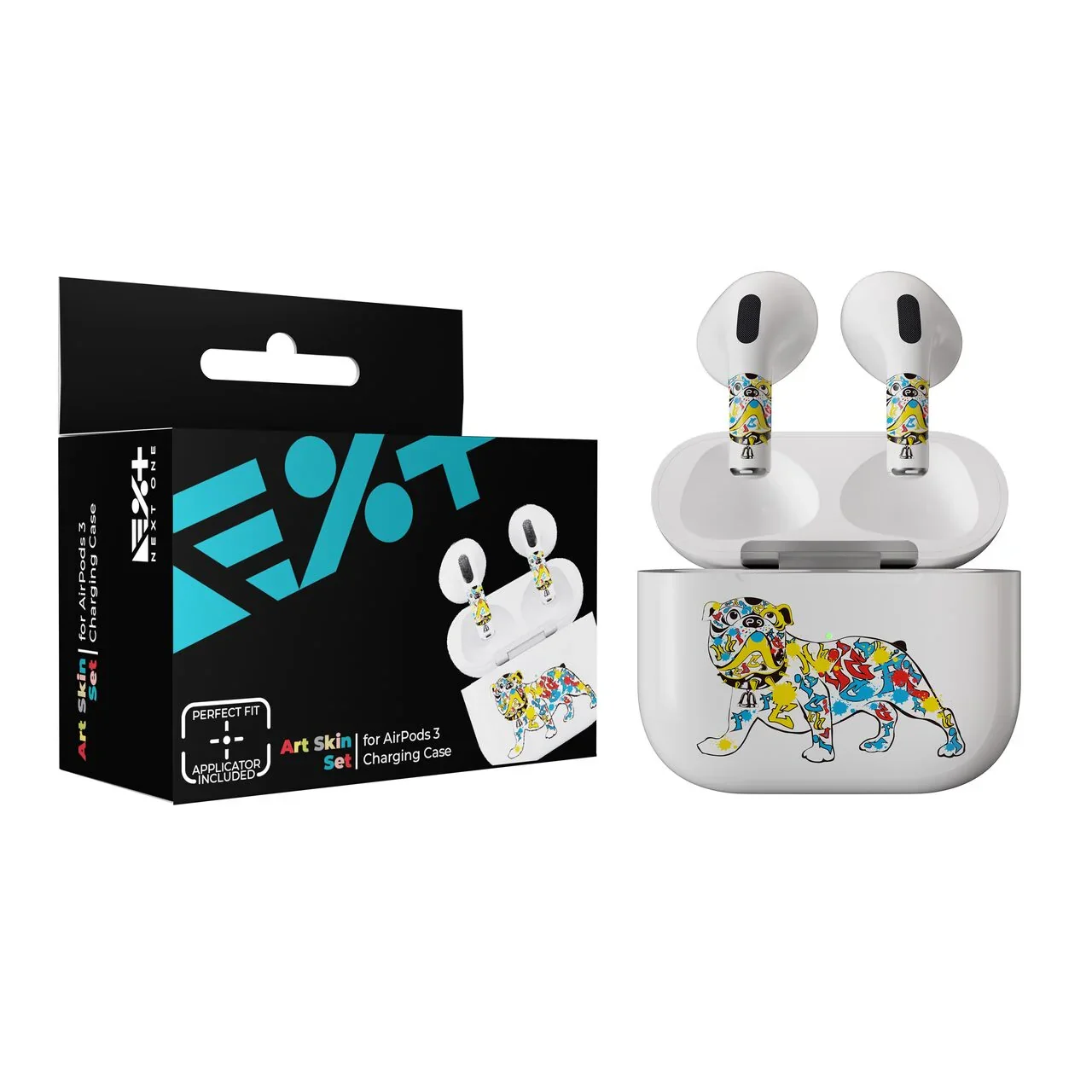 Skin NOA pentru AirPods 3rd Gen. - Buldog - Image 5