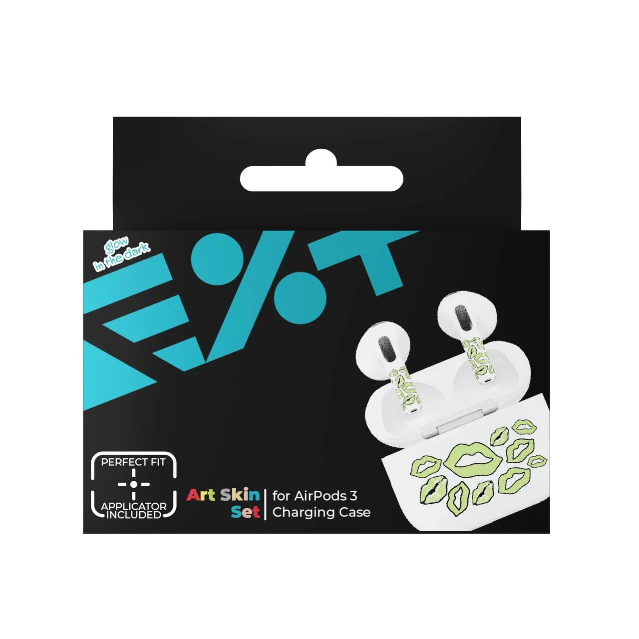 Skin NOA pentru AirPods 3rd Gen. - Buze fosforescente - Image 8