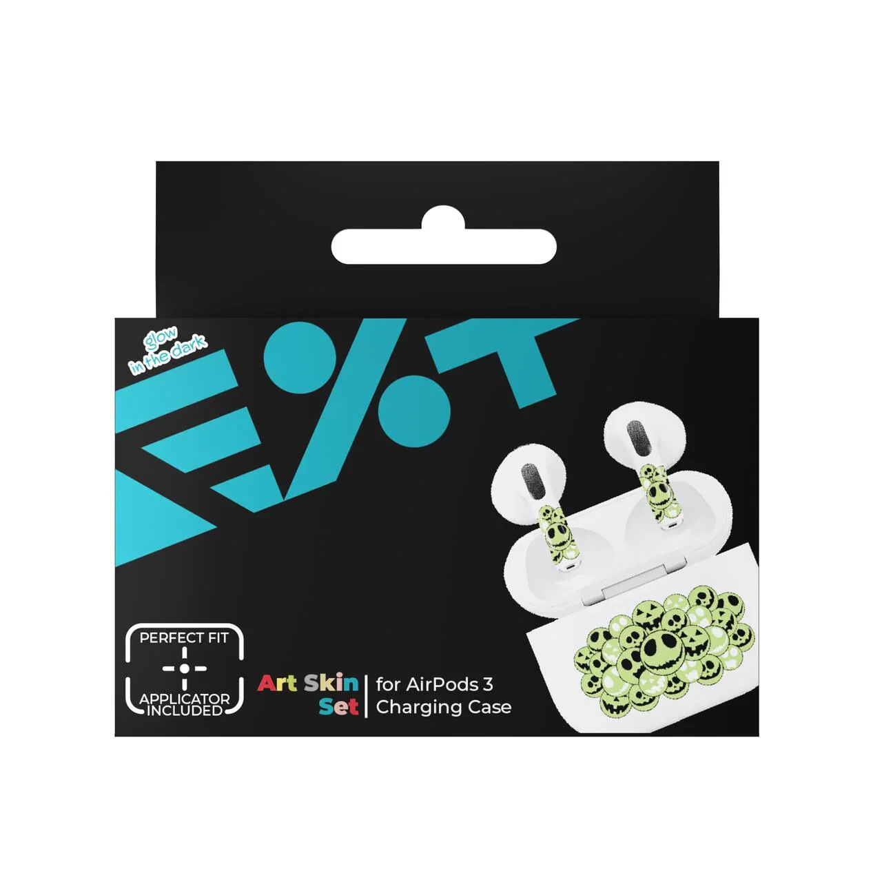 Skin NOA pentru AirPods 3rd Gen. - Halloween, fosforescent - Image 8