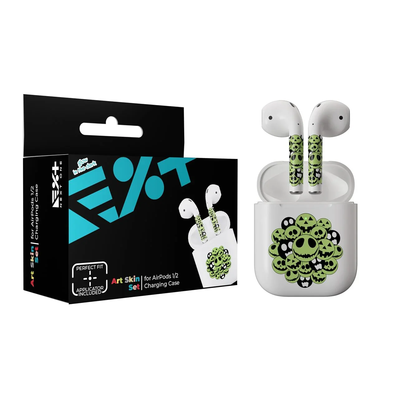 Skin NOA pentru AirPods - Halloween, fosforescent - Image 6
