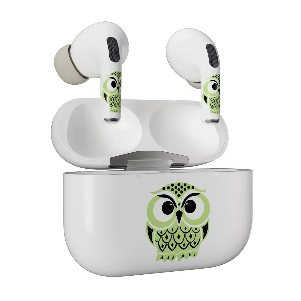 Skin NOA pentru AirPods Pro - Bufnita fosforescenta - Image 3