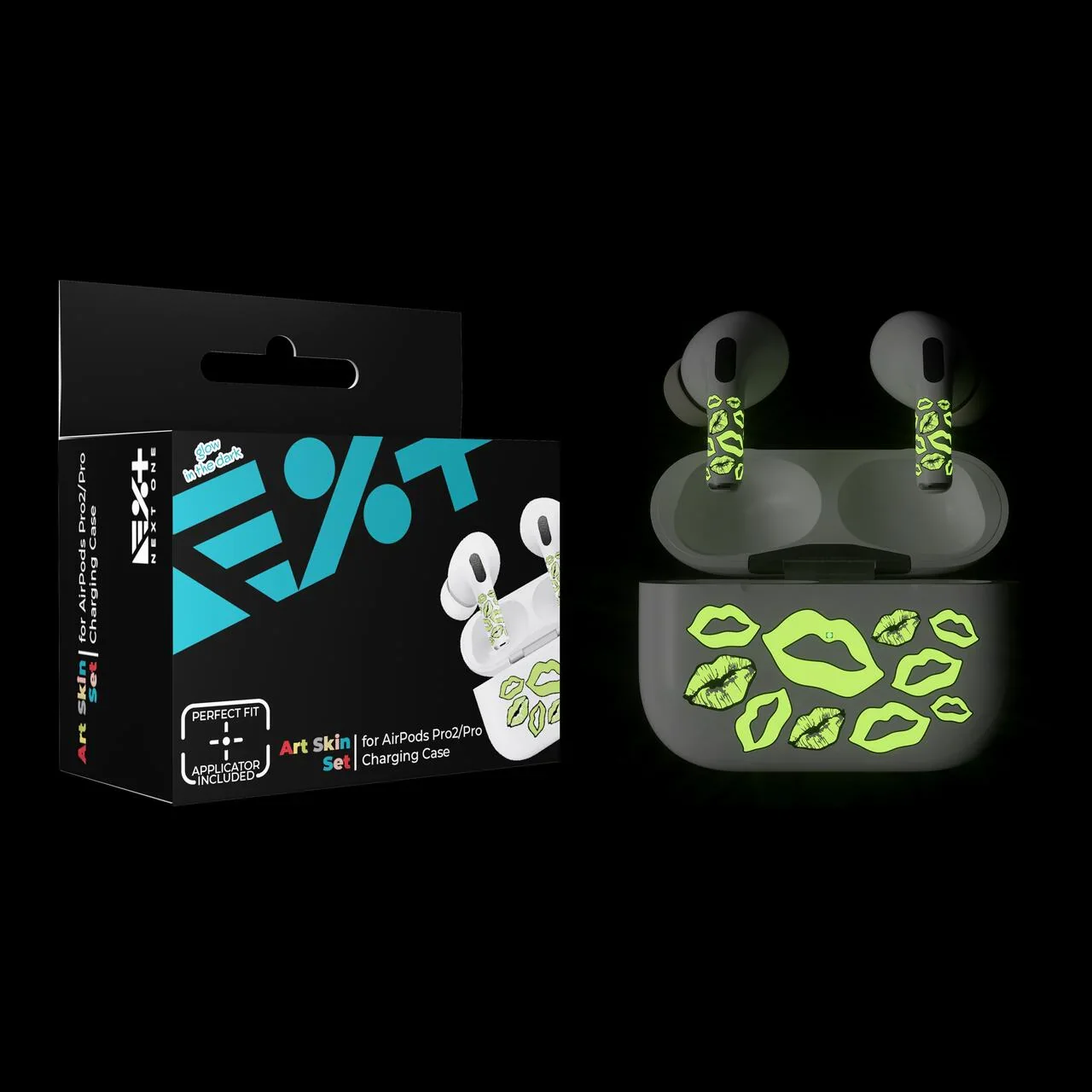 Skin NOA pentru AirPods Pro - Buze fosforescente - Image 6