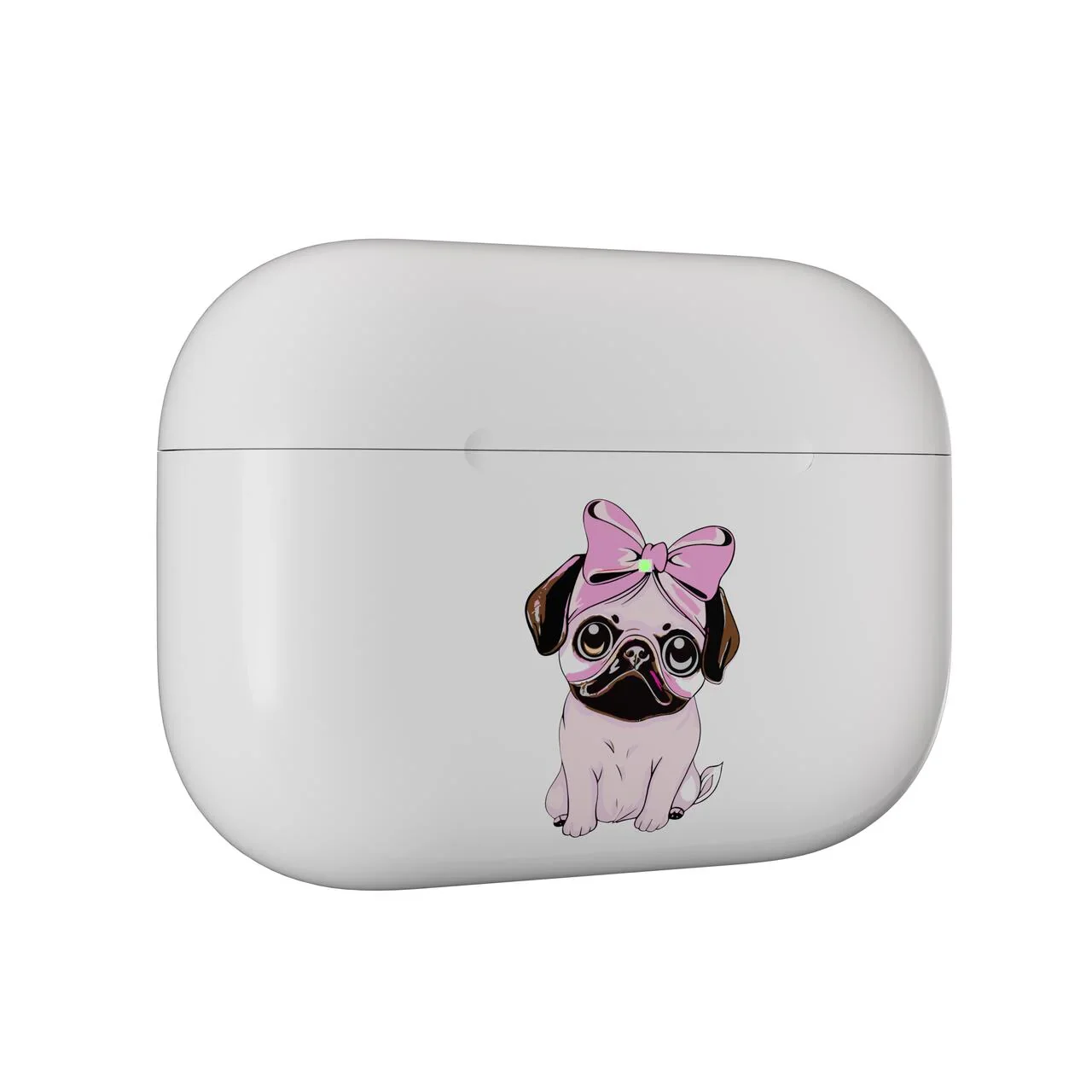Skin NOA pentru AirPods Pro - Pug Roz - Image 2