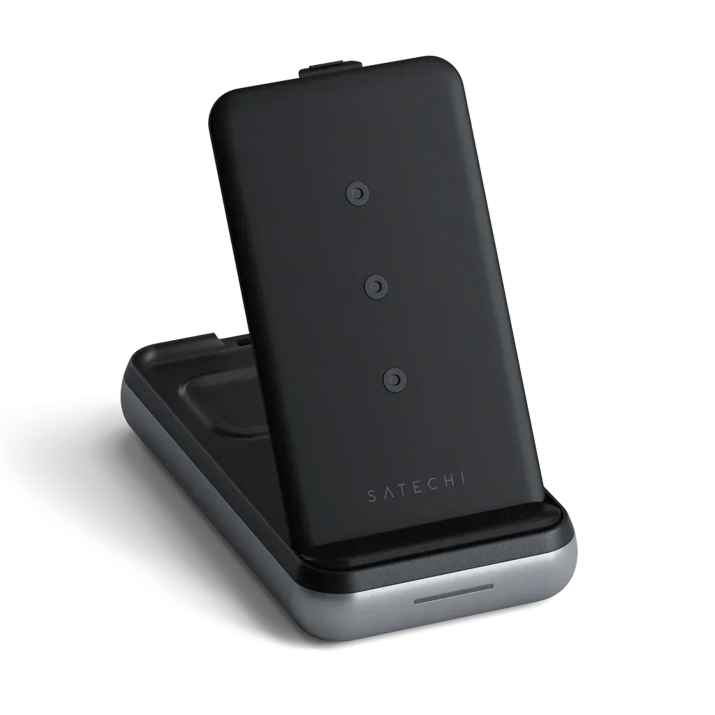 Stand de alimentare Satechi, 10000 mAh, Duo Wireless pentru iPhone & AirPods - Image 3