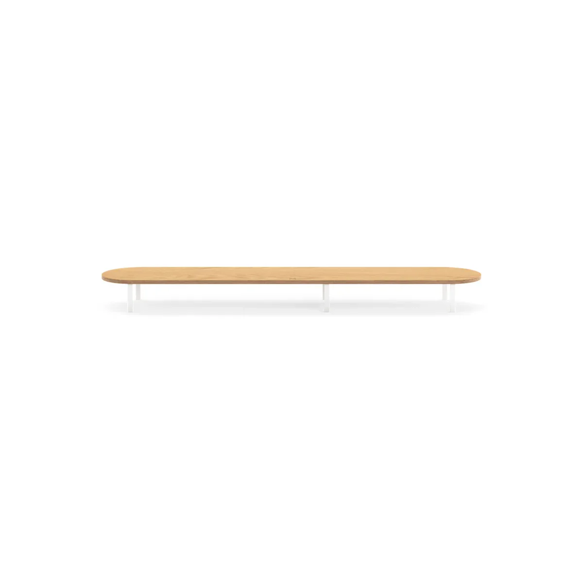 Stand dublu Woodcessories pentru monitor Oak/White - Image 2