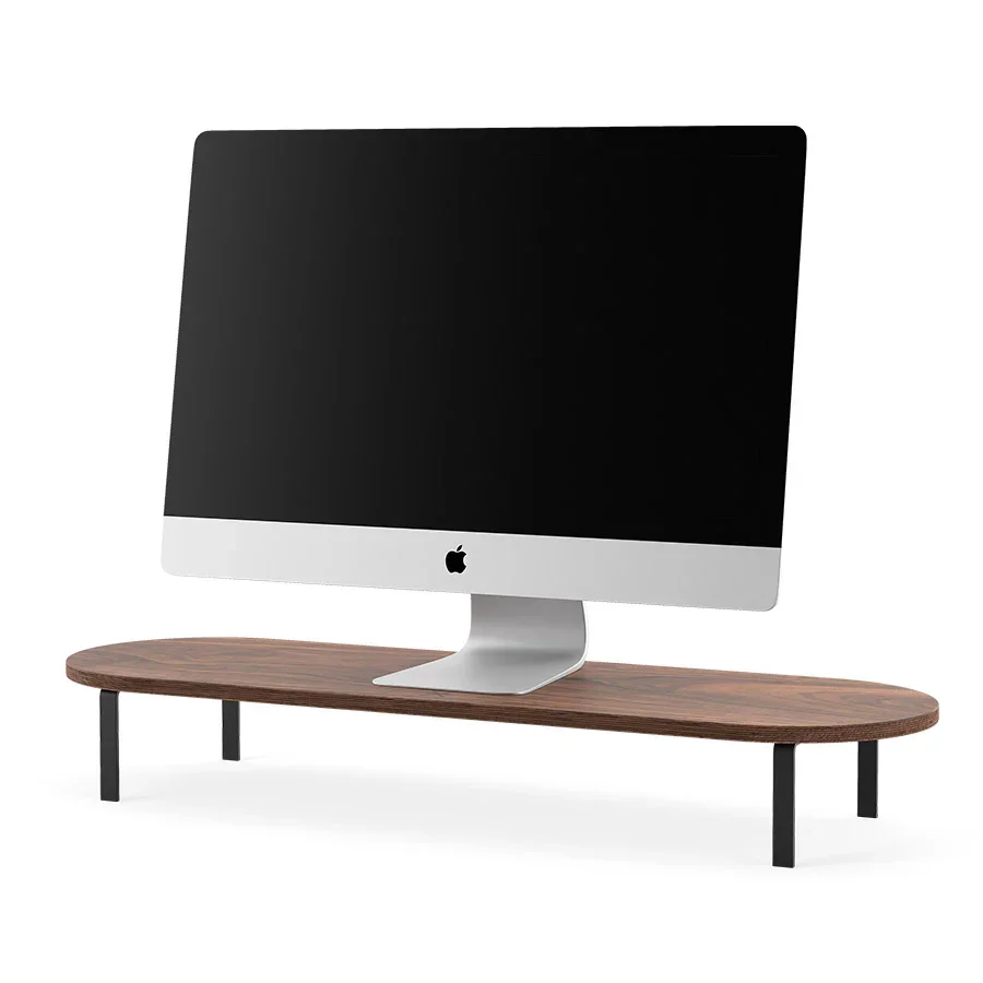 Stand Woodcessories pentru monitor Walnut/Black