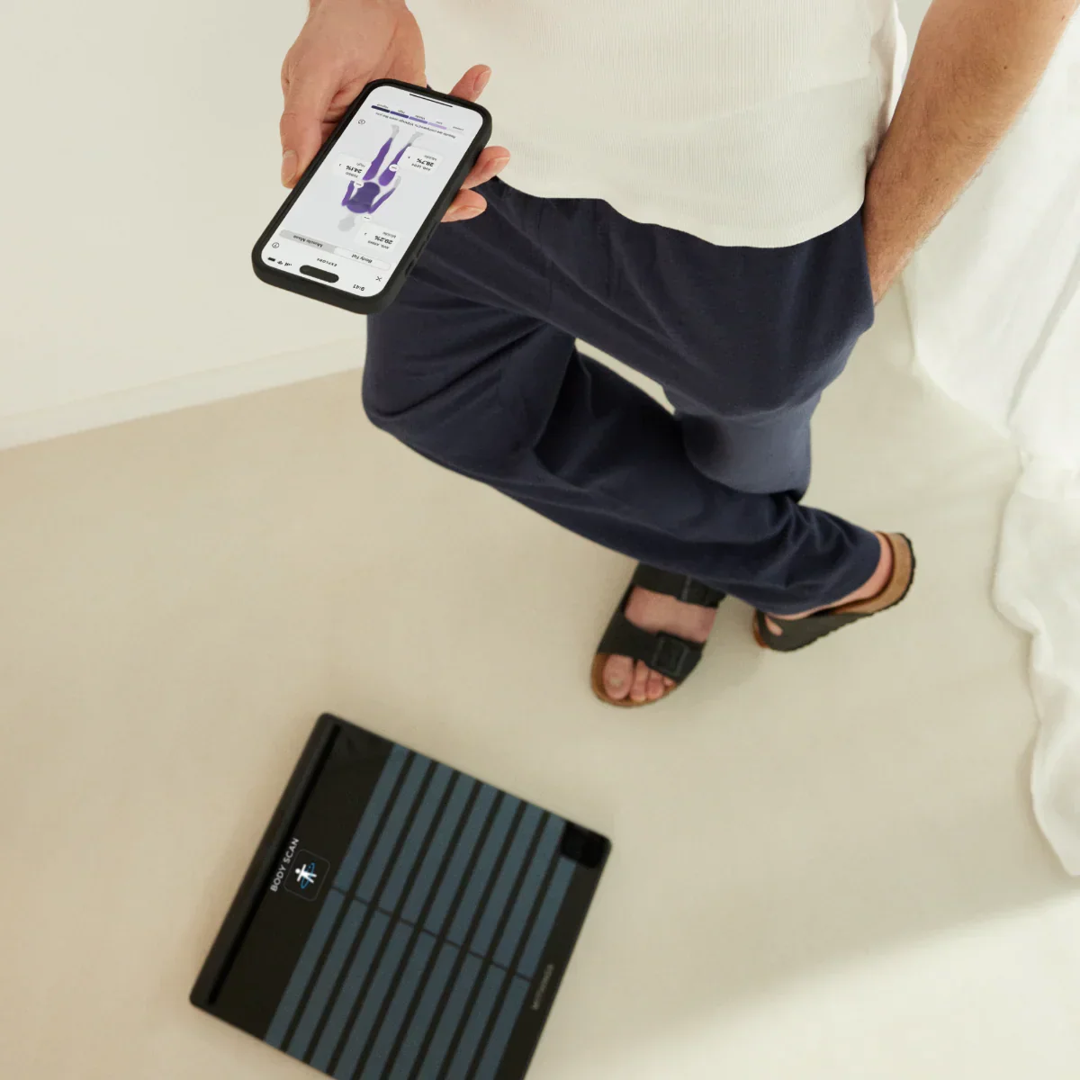Statie de sanatate Withings Body Scan Connected, Negru - Image 9